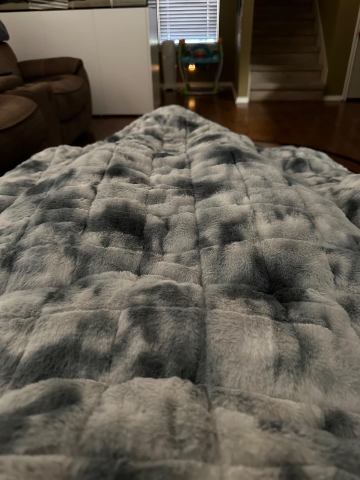 GOQO TOMO Heated Weighted Blanket, with Premium Glass Beads 60