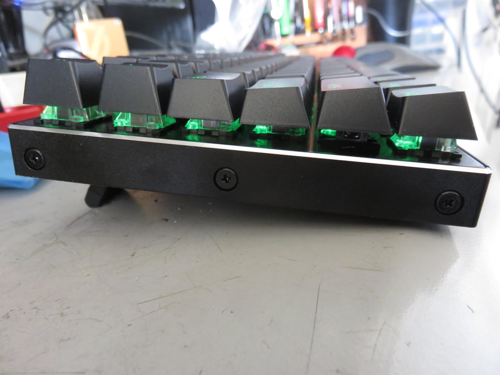 Redragon K556 PRO Upgraded Wireless RGB Gaming Keyboard, BT/2.4Ghz Tri-Mode Aluminum Mechanical Keyboard w/No-Lag Connection, Hot-Swap Linear Quiet Red Switch - Customer Photo 5