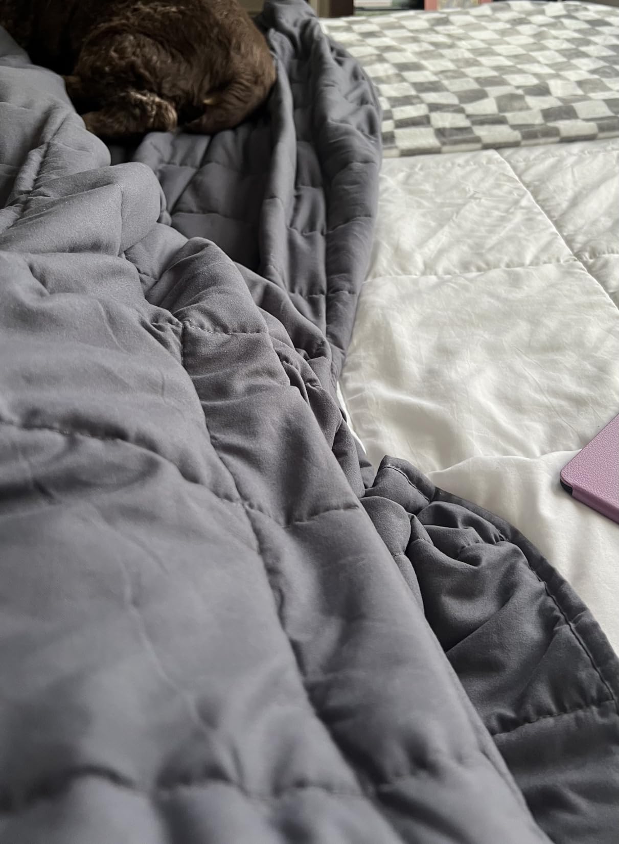 CuteKing Weighted Blanket for Adults (15lbs, 48