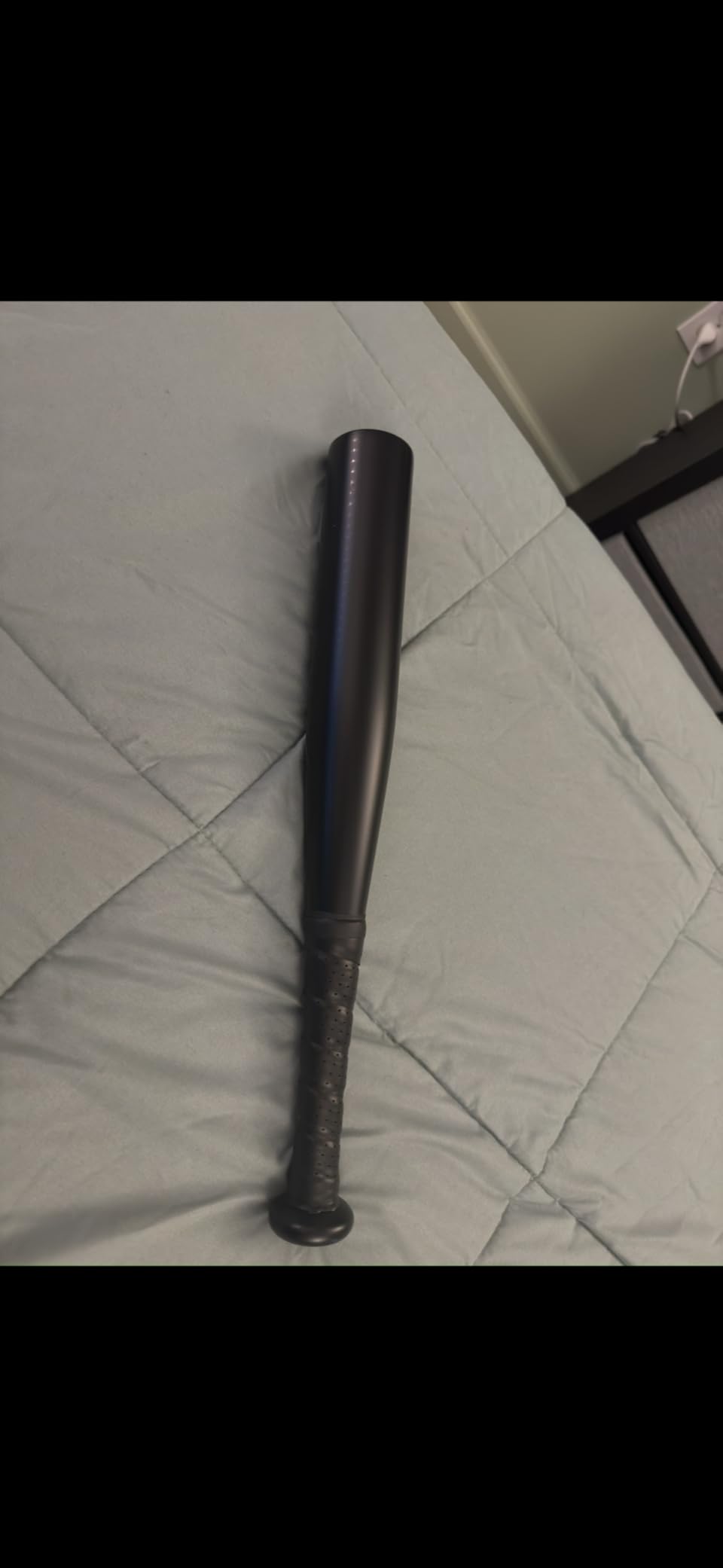 SECOTAN Baseball Bat, Aluminum One Hand 17-Inch Training Bat, Softball Bat, Home/Car/Self Defense, Batting Practice, Aluminum Bat, Truck Tire Checker Bat(Neon Yellow) - Customer Photo 1