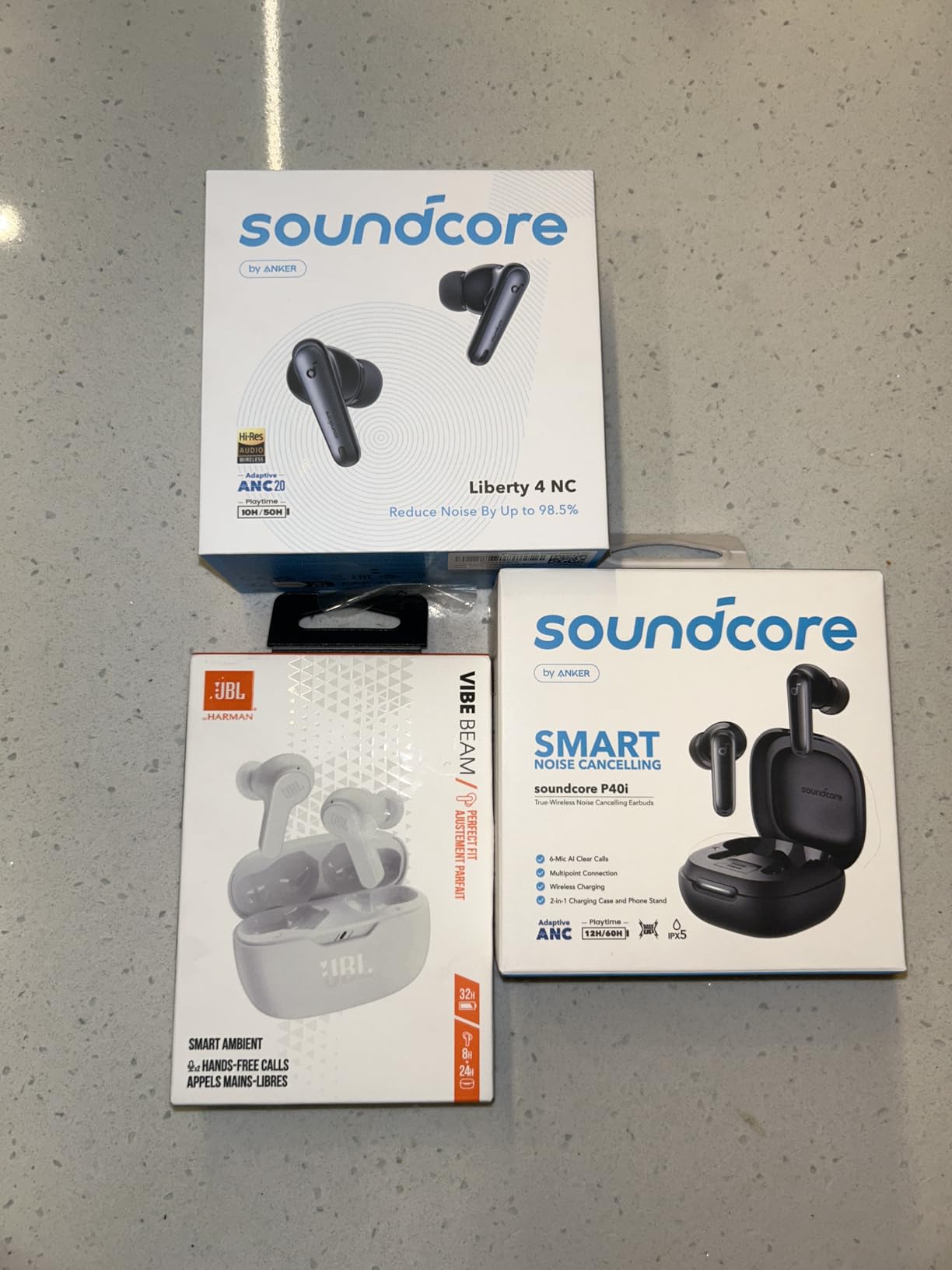 JBL Vibe Beam - True Wireless JBL Deep Bass Sound Earbuds, Bluetooth 5.2, Water & Dust Resistant, Hands-free call with VoiceAware, Up to 32 hours of battery life (Black) Customer Review JBL Vibe Beam - True Wireless JBL Deep Bass Sound Earbuds, Bluetooth 5.2, Water & Dust Resistant, Hands-free call with VoiceAware, Up to 32 hours of battery life (Black) - Customer Photo 4