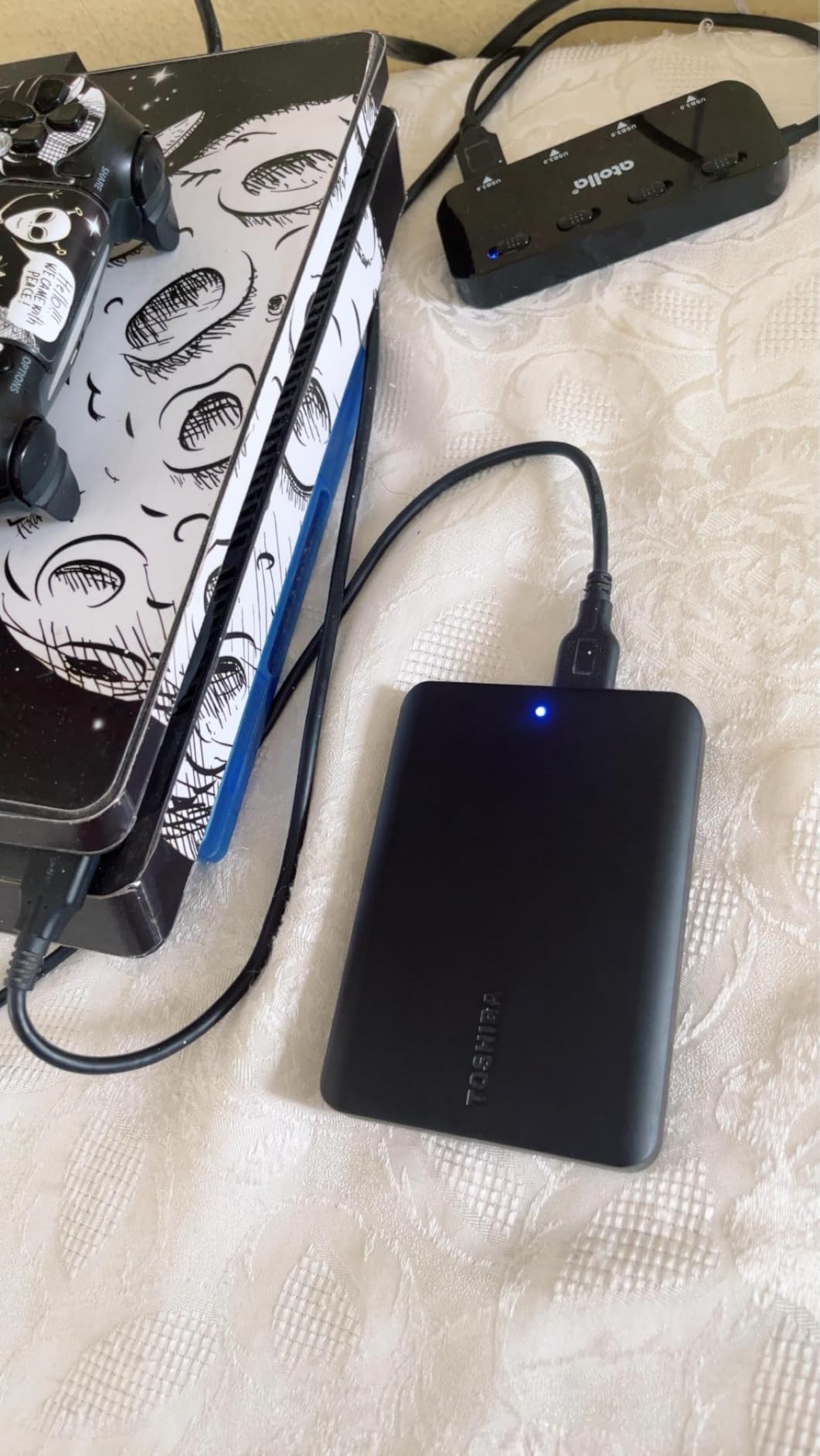 Toshiba Canvio Basics 1TB Portable External Hard Drive USB 3.0, Black - HDTB510XK3AA - Customer Photo 2