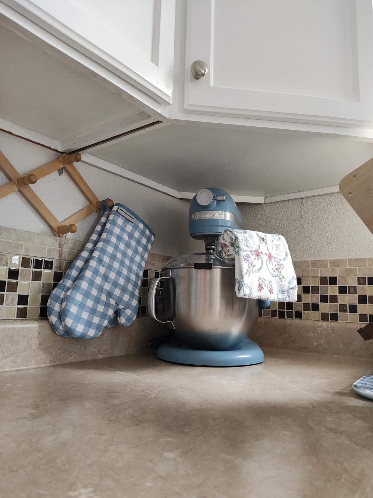 KitchenAid® 7 Quart Bowl-Lift Stand Mixer, Blue Velvet Customer Review KitchenAid® 7 Quart Bowl-Lift Stand Mixer, Blue Velvet - Customer Photo 2