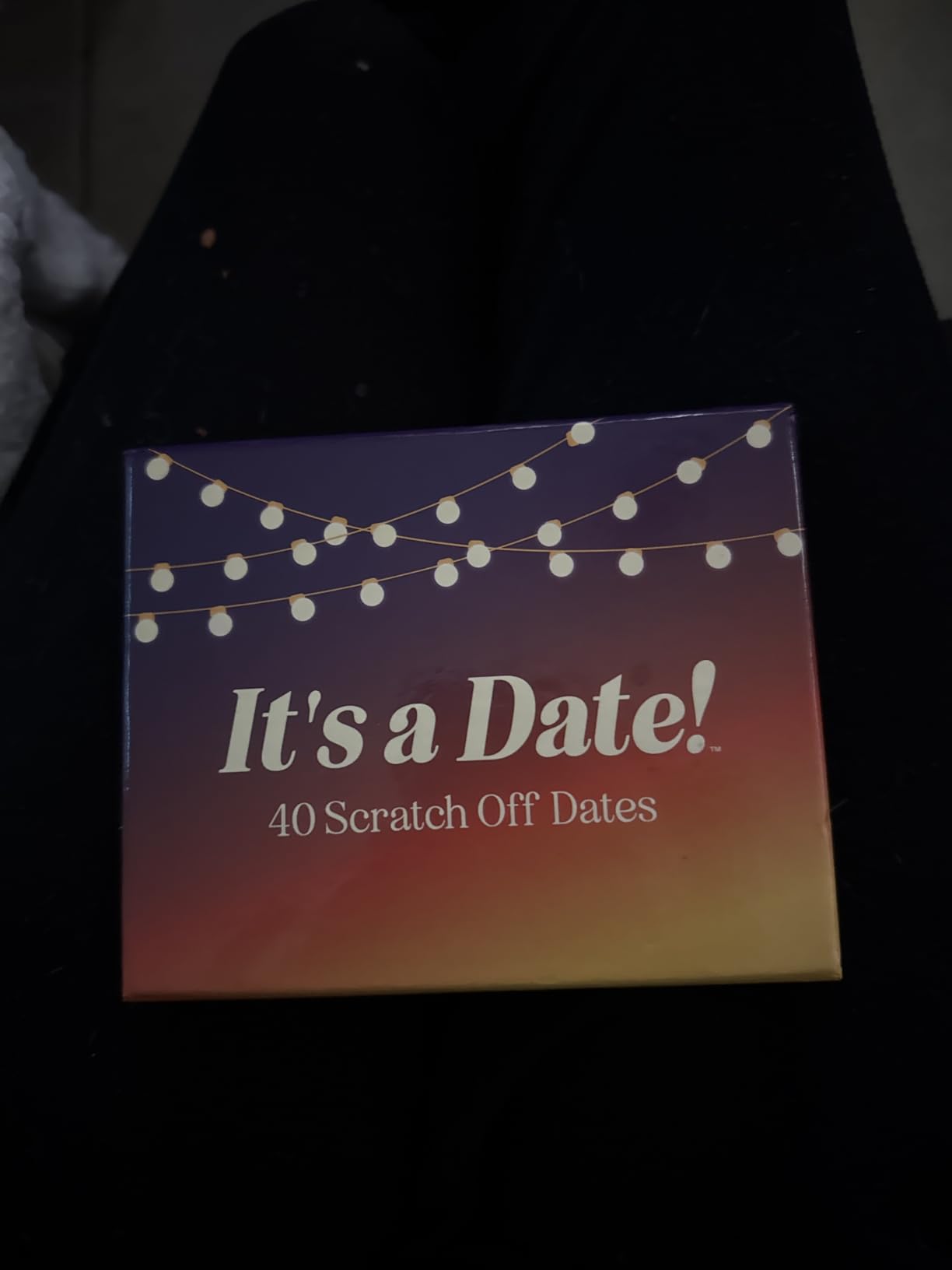 It's a Date!, 40 Fun and Romantic Scratch Off Date Night Ideas for Him, Her, Girlfriend, Boyfriend, Wife, Husband & Couples, Stocking Stuffers for Men and Women - Customer Photo 2