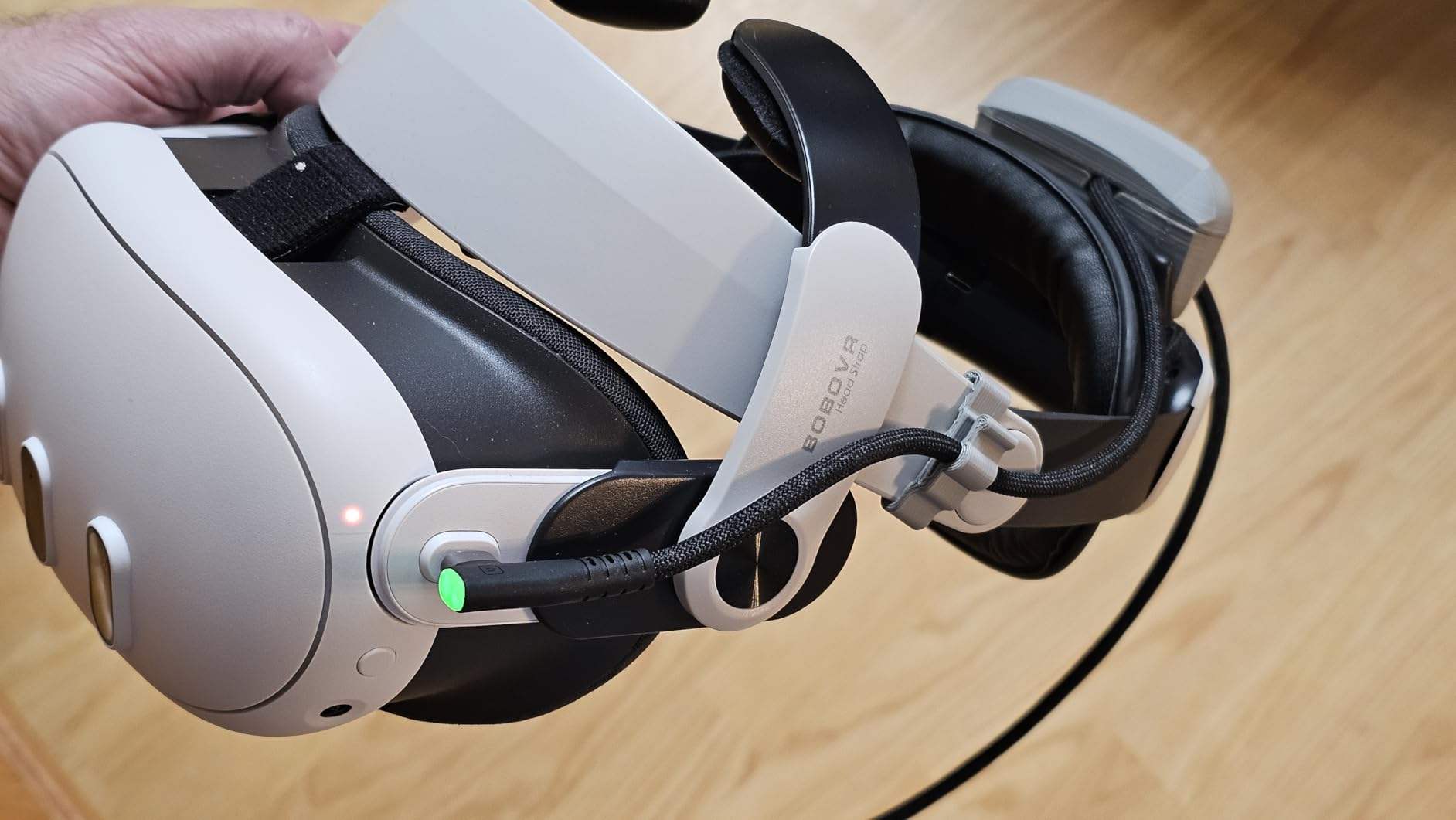 INIU Link Cable with Charging [16ft] for Meta Quest 3s Oculus Quest 3 Quest 2/Pro, Pico 4, PC VR, Steam VR, USB 3.0 High Speed Data Cable, USB C Charger Cord for VR Headset Accessories - Customer Photo 2