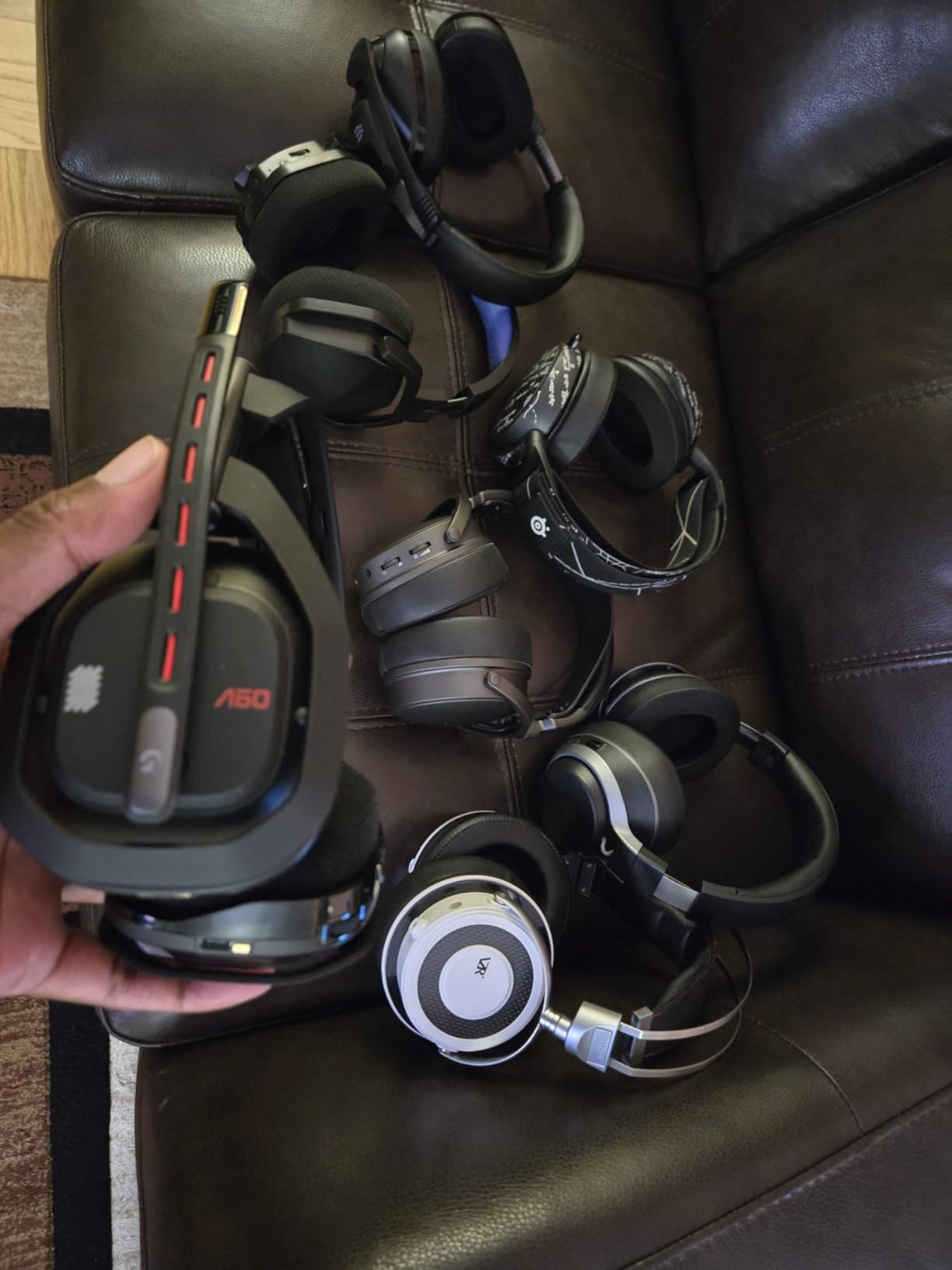 Logitech G Astro A50 X Omni-Platform Wireless Gaming Headset + Base Station for PS5, Xbox, PC: PLAYSYNC Video & Audio Switcher, HDMI 2.1 4K 120Hz VRR, <24 bit/48 kHz, 24hr Battery, 2.4GHz & BT - Black - Customer Photo 3