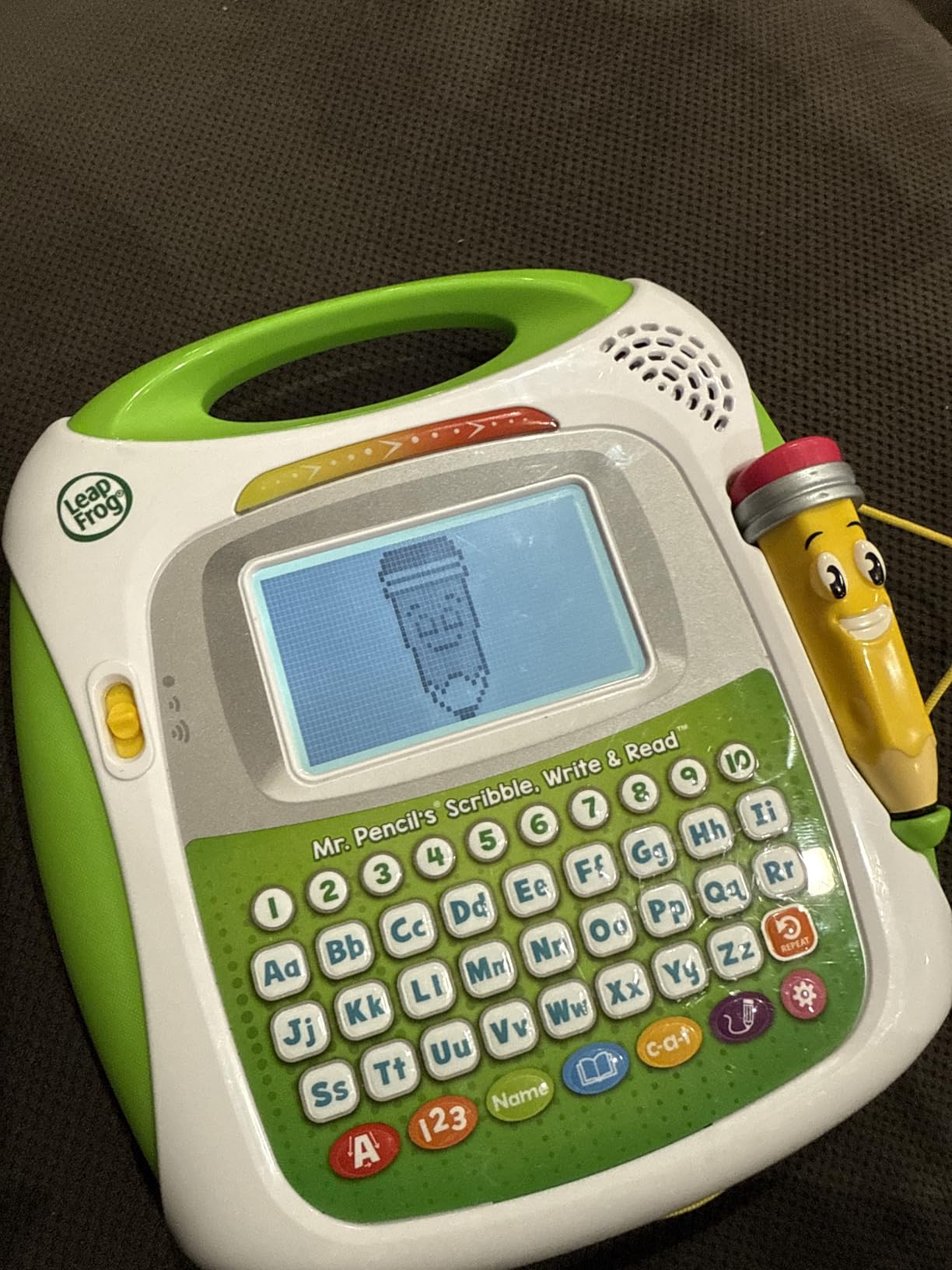 LeapFrog Mr Pencil's Scribble Write and Read, Green - Customer Photo 1