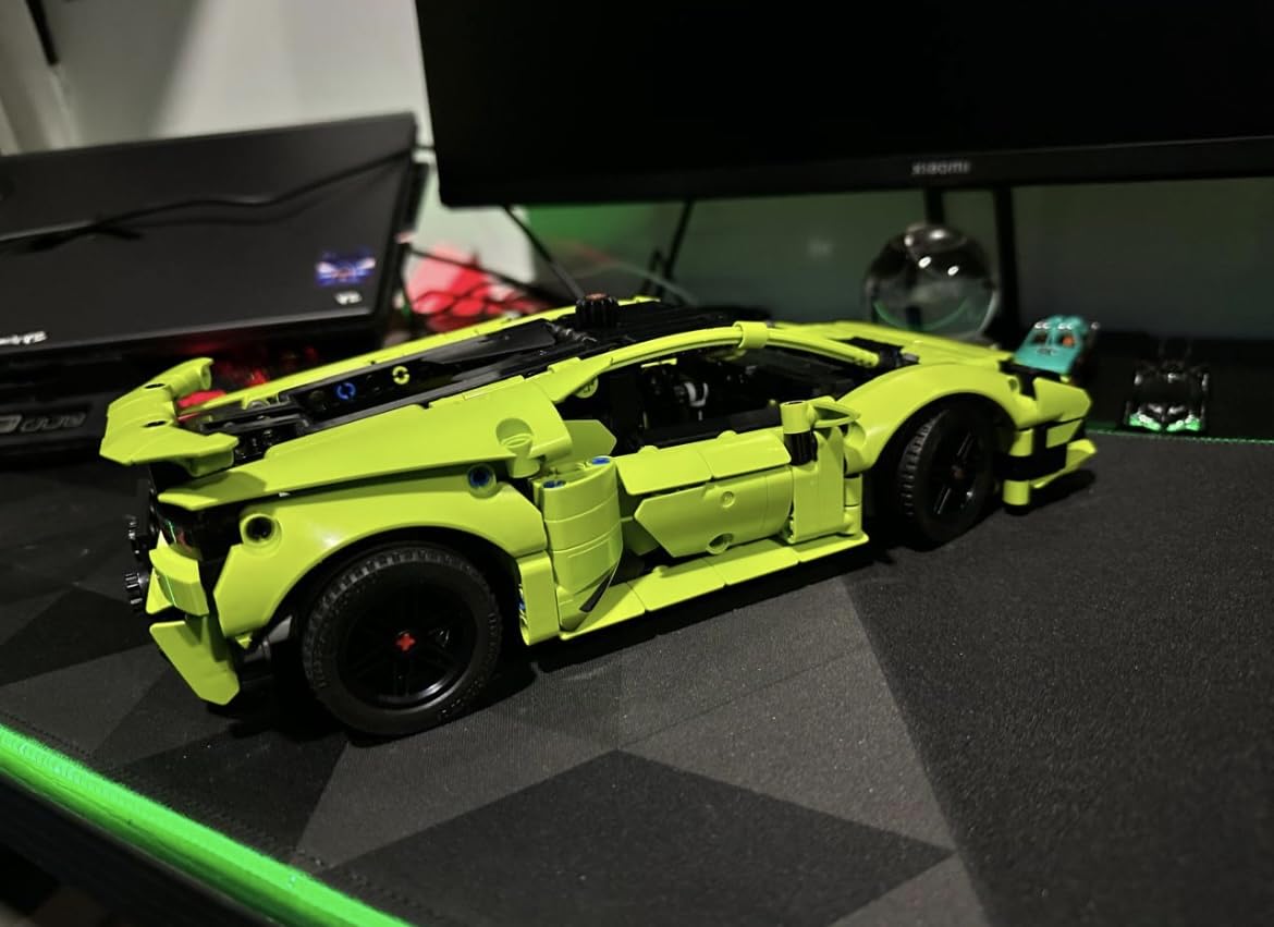 LEGO Technic Lamborghini Huracán Tecnica Advanced Sports Car Building Kit for Kids Ages 9 and up Who Love Engineering and Collecting Exotic Sports Car Toys, 42161 - Customer Photo 2