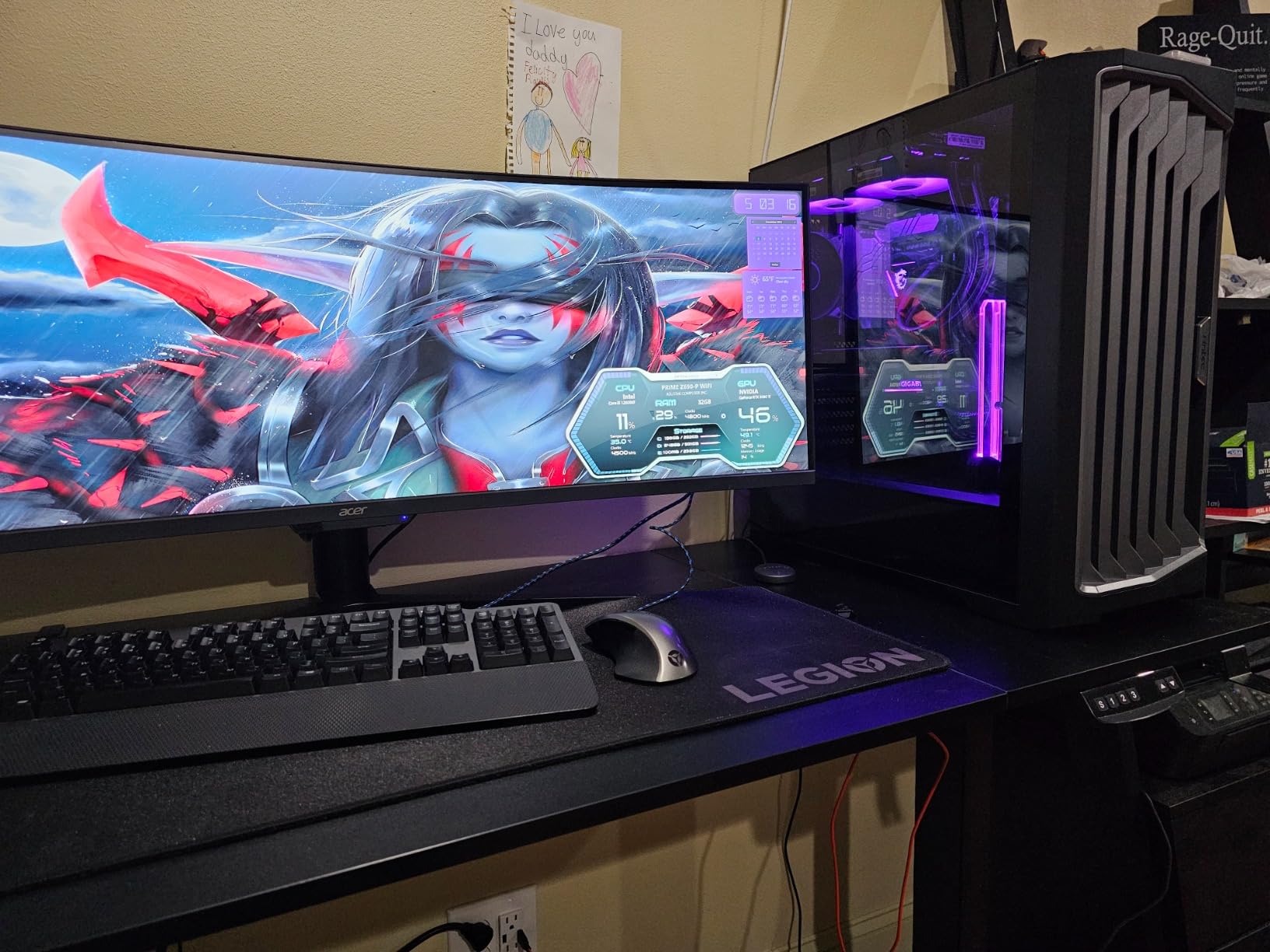 Antec Performance 1 FT, Full Tower, RTX40 Fully Compatible, Temp Display, 4 x Storm T3 PWM Fans, Type-C, Dual TG Side Panels, Removable Top Bracket, High Airflow Mesh Front Panel, E-ATX PC Gaming Case - Customer Photo 1