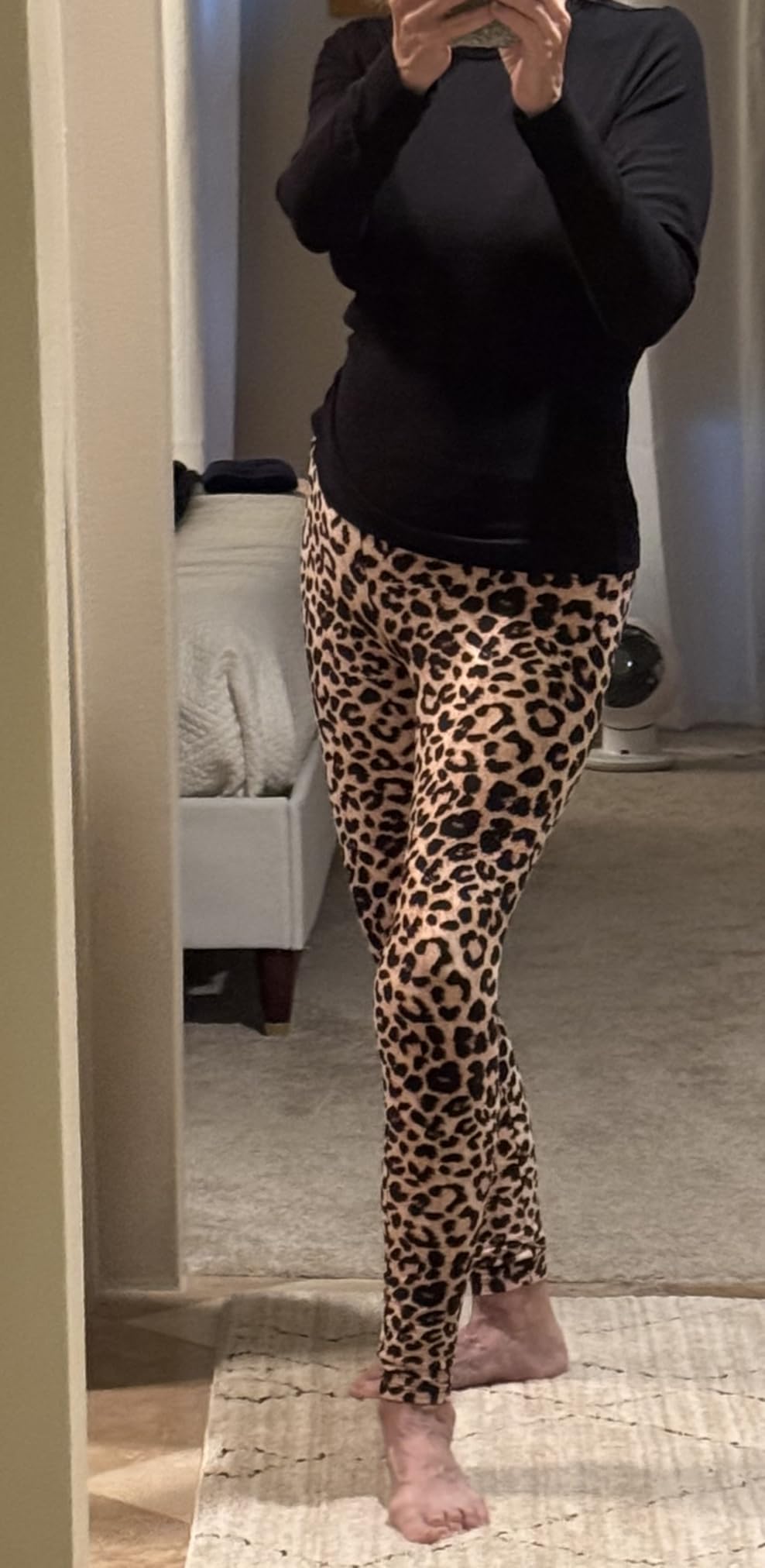 SINOPHANT High Waisted Leggings for Women - Full Length Capri Buttery Soft Yoga Pants for Workout Athletic Customer Review SINOPHANT High Waisted Leggings for Women - Full Length Capri Buttery Soft Yoga Pants for Workout Athletic - Customer Photo 1