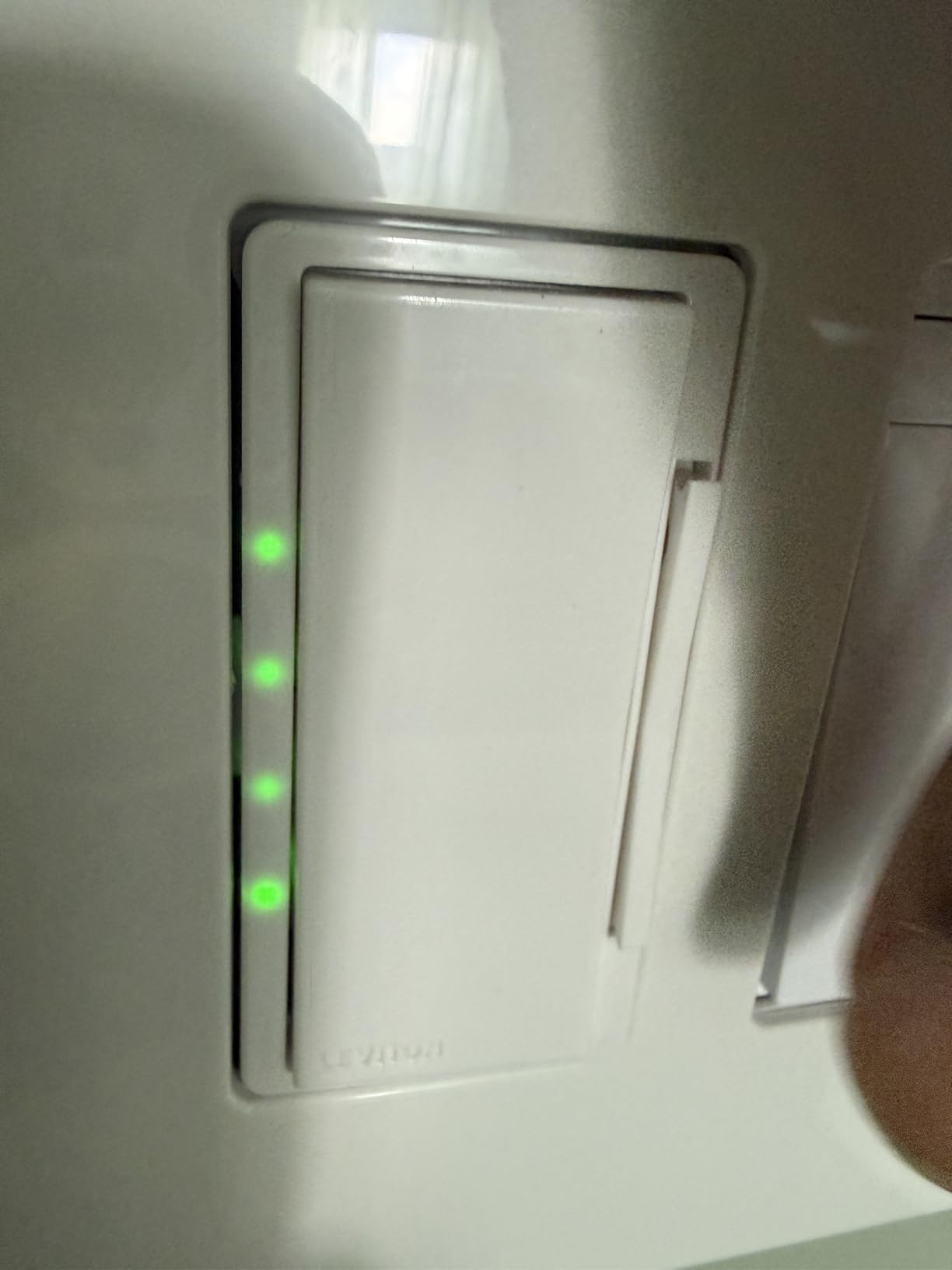 Leviton Decora Smart Switch, Wi-Fi 2nd Gen, Neutral Wire Required, Works with Matter, My Leviton, Alexa, Google Assistant, Apple Home/Siri & Wired or Wire-Free 3-Way, D215S-1RW, White Customer Review Leviton Decora Smart Switch, Wi-Fi 2nd Gen, Neutral Wire Required, Works with Matter, My Leviton, Alexa, Google Assistant, Apple Home/Siri & Wired or Wire-Free 3-Way, D215S-1RW, White - Customer Photo 1