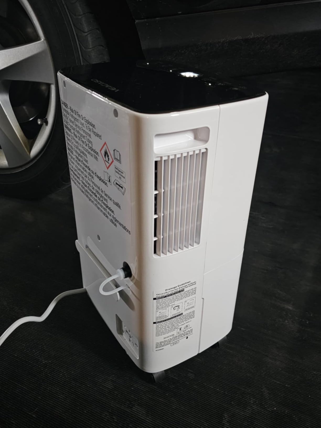 2500 Sq.Ft Dehumidifiers for Home with Drain Hose Max 34 Pints, VEAGASO Dehumidifier for Basement, Large Room, Bathroom, Bedroom, Three Modes, Intelligent Humidity Control, Dry Clothes, 24HR Timer - Customer Photo 1