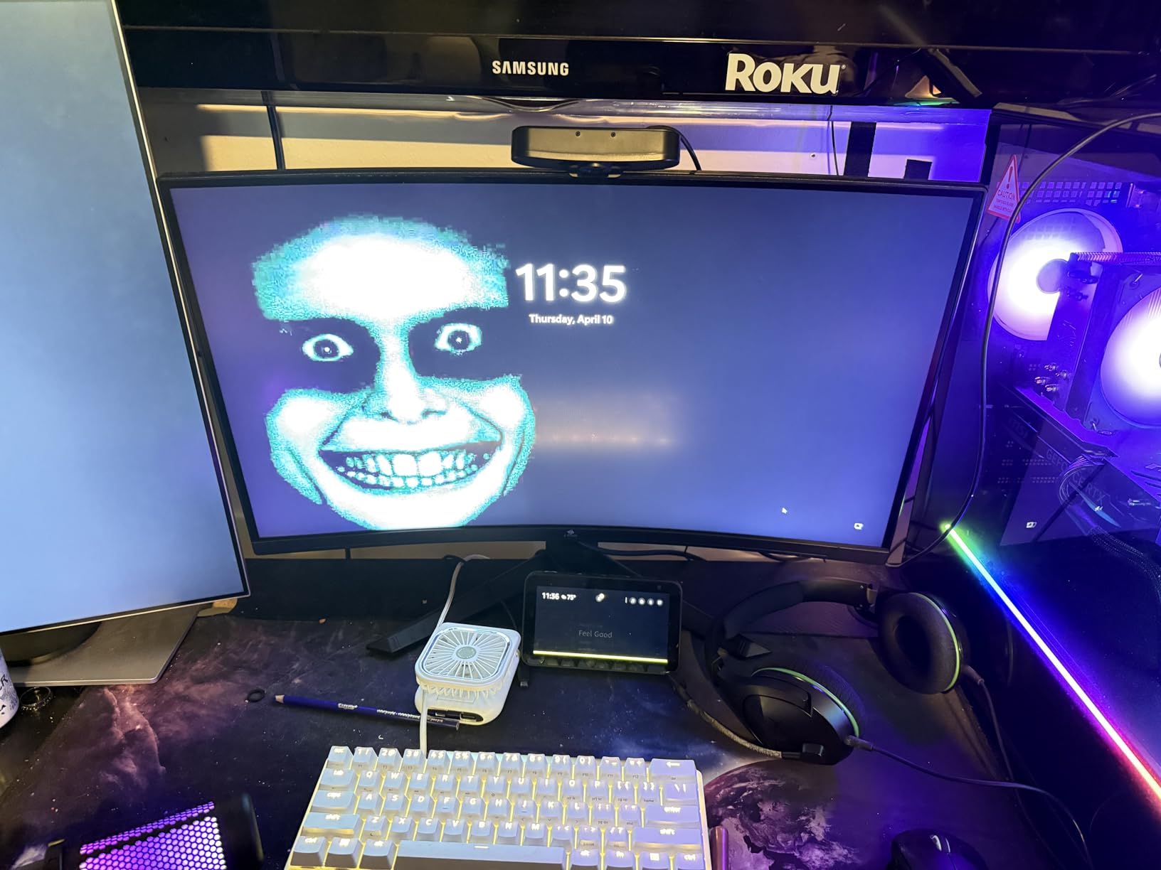 Z-Edge 27 inch Curved Gaming Monitor, QHD 1440P 165Hz 144Hz Curved 1500R Computer Monitor, MPRT 1ms Monitor Gaming, 16.7M Colors, UG27Q Frameless Bezel, 2X DP 1.4 Ports and 2X HDMI 2.0 Ports - Customer Photo 2