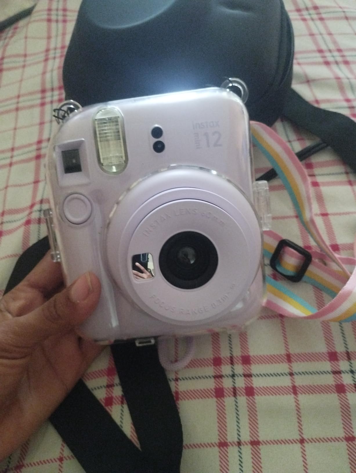 Fujifilm Instax Mini 12 Instant Camera - Lilac Purple - Customer Photo 5