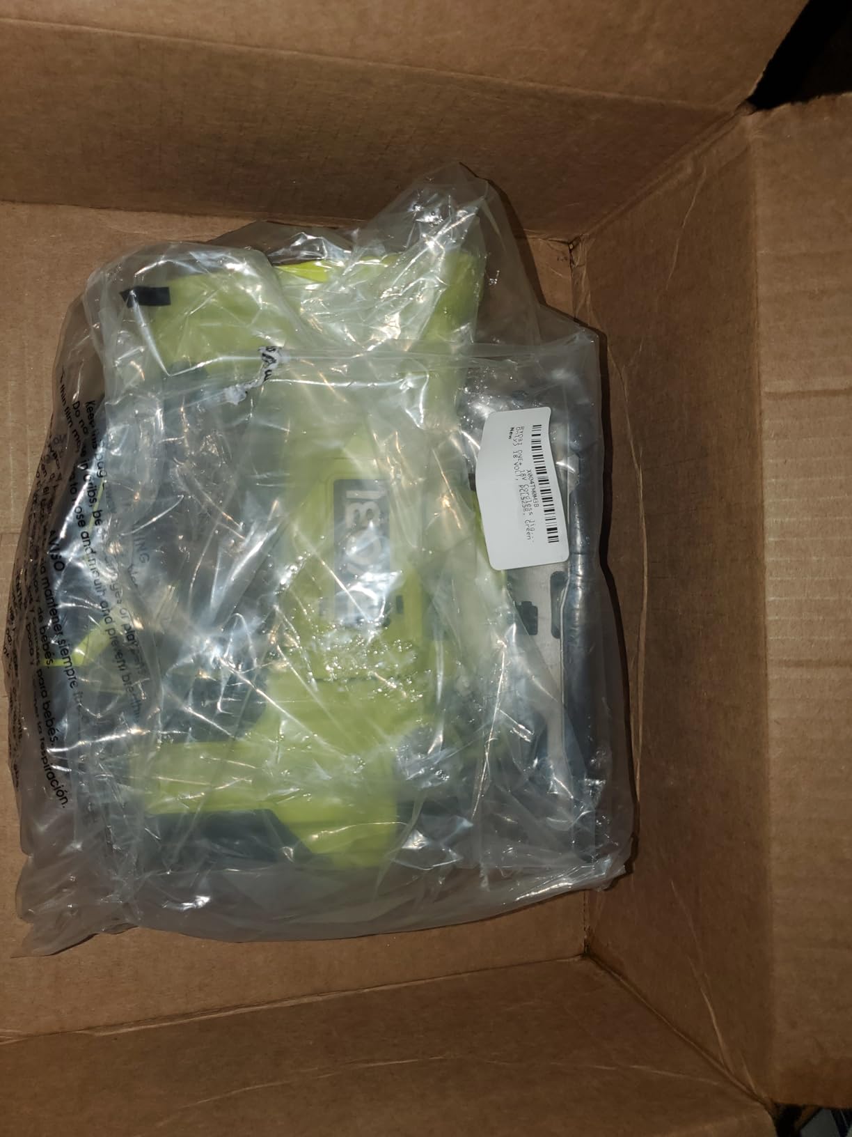 RYOBI ONE+ 18V Cordless Jig Saw (Tool Only) 18 VOLT, PCL525B, Green - Customer Photo 1