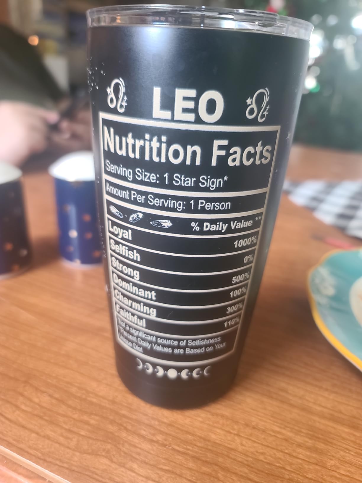 Sagittarius Gifts for Women, Zodiac Cup, 20 OZ Astrology Tumbler, Witchy Gothic Gifts, Stainless Steel Insulated Constellation Cup - Customer Photo 1