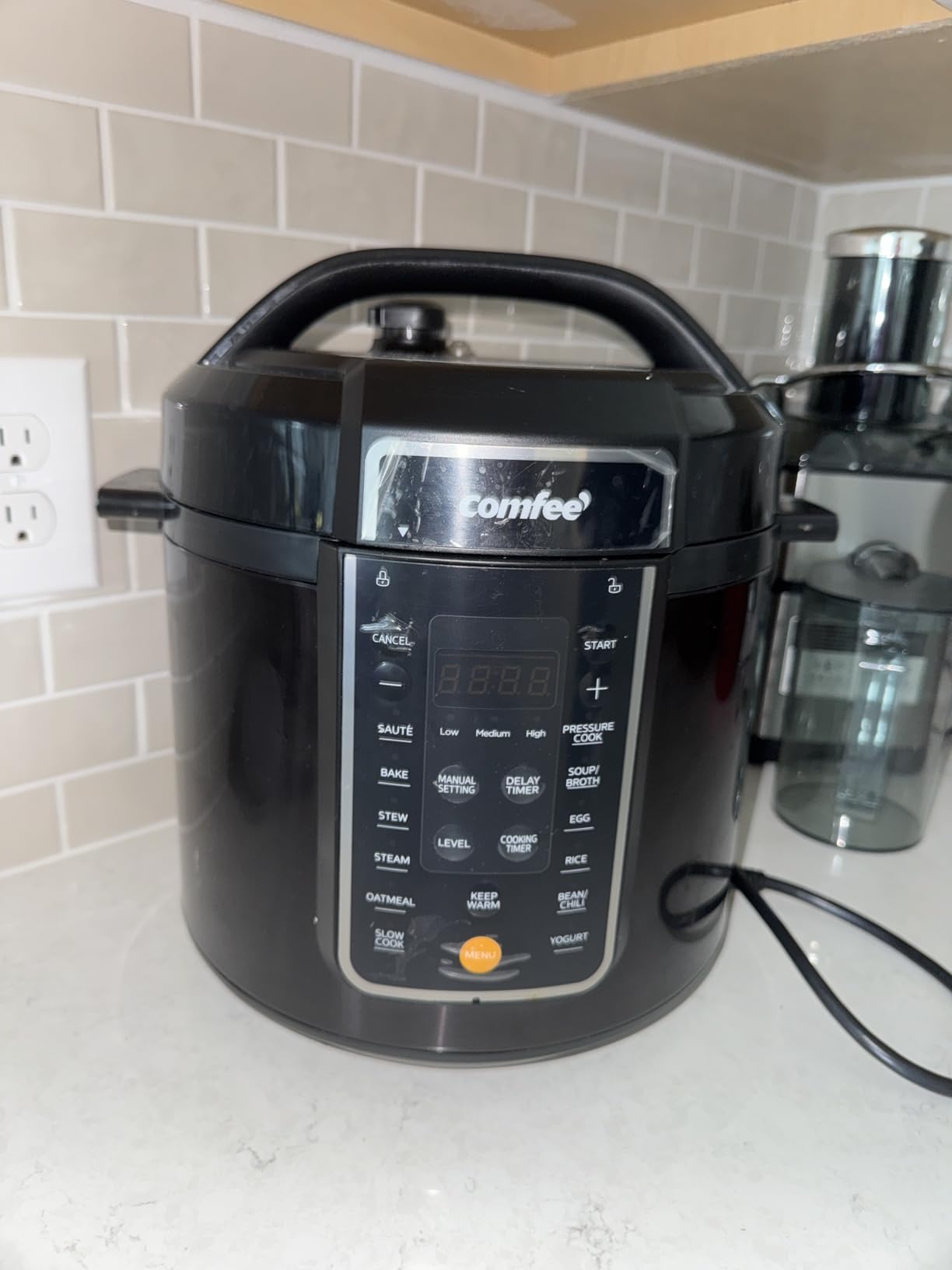 COMFEE' 16 in 1 Electric Pressure Cooker Instant Multi Cooker Olla de Presion Non-Stick Pot Yogurt Maker Rice Cooker Sauté Steamer 8 Quarts Stainless Steel - Customer Photo 1