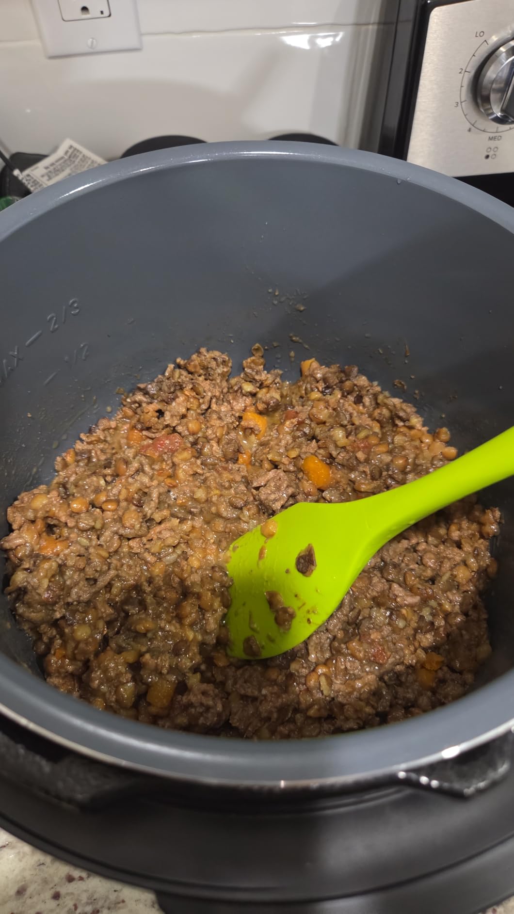 COMFEE' 16 in 1 Electric Pressure Cooker Instant Multi Cooker Olla de Presion Non-Stick Pot Yogurt Maker Rice Cooker Sauté Steamer 8 Quarts Stainless Steel - Customer Photo 2