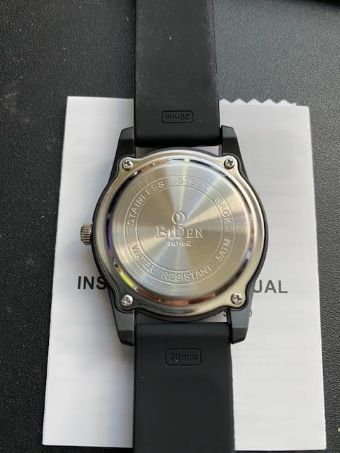 Mens Watches Analog Quartz Sports Unisex 30M Waterproof Nurse Watch for Men Women Medical Professionals Military Time with Second Hand Glowing Easy to Read Dial - Customer Photo 1