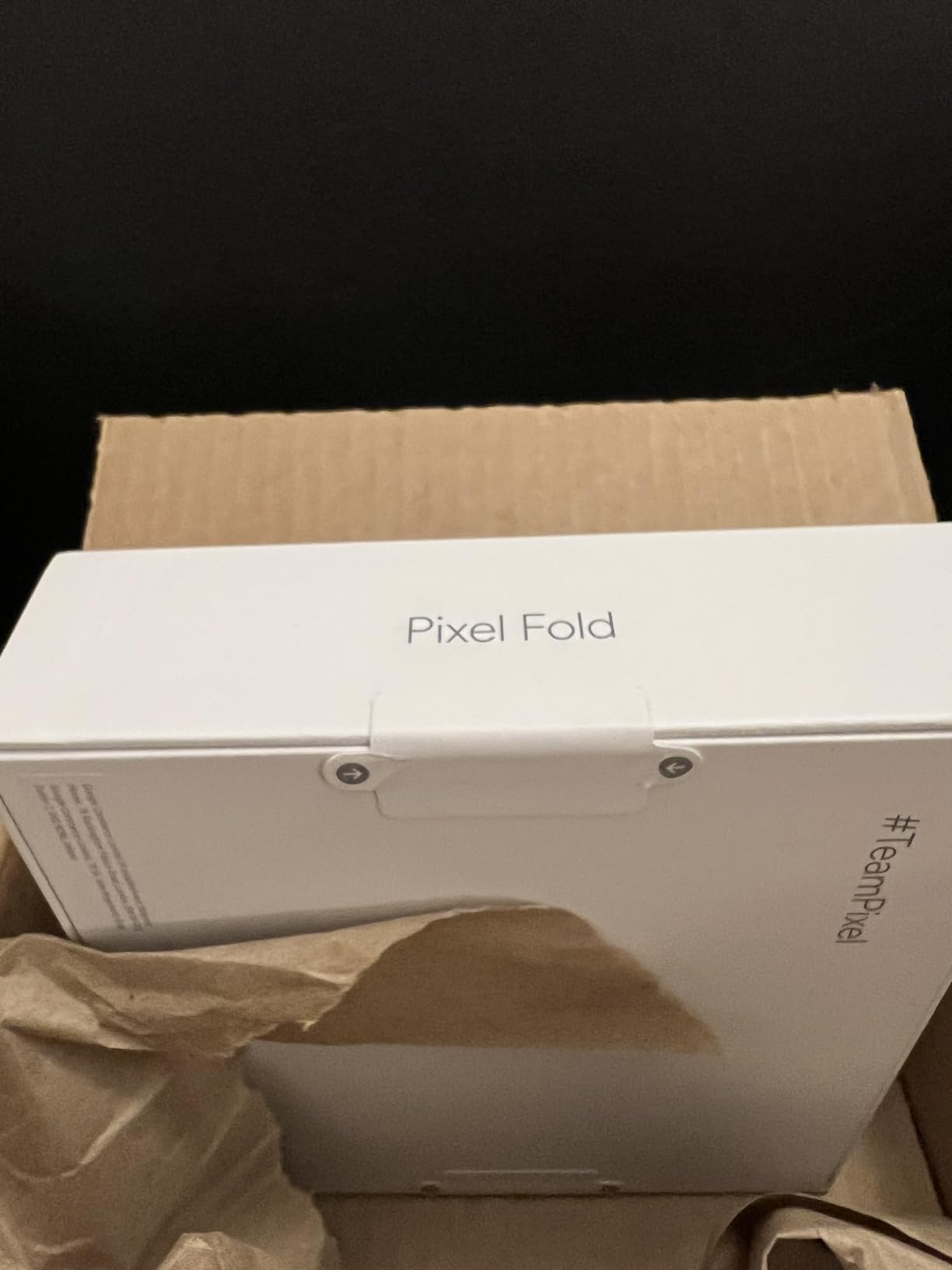 Google Pixel Fold - Unlocked Android 5G Smartphone with Telephoto Lens and Ultrawide Lens - Foldable Display - 24-Hour Battery - Obsidian - 256 GB - Customer Photo 2