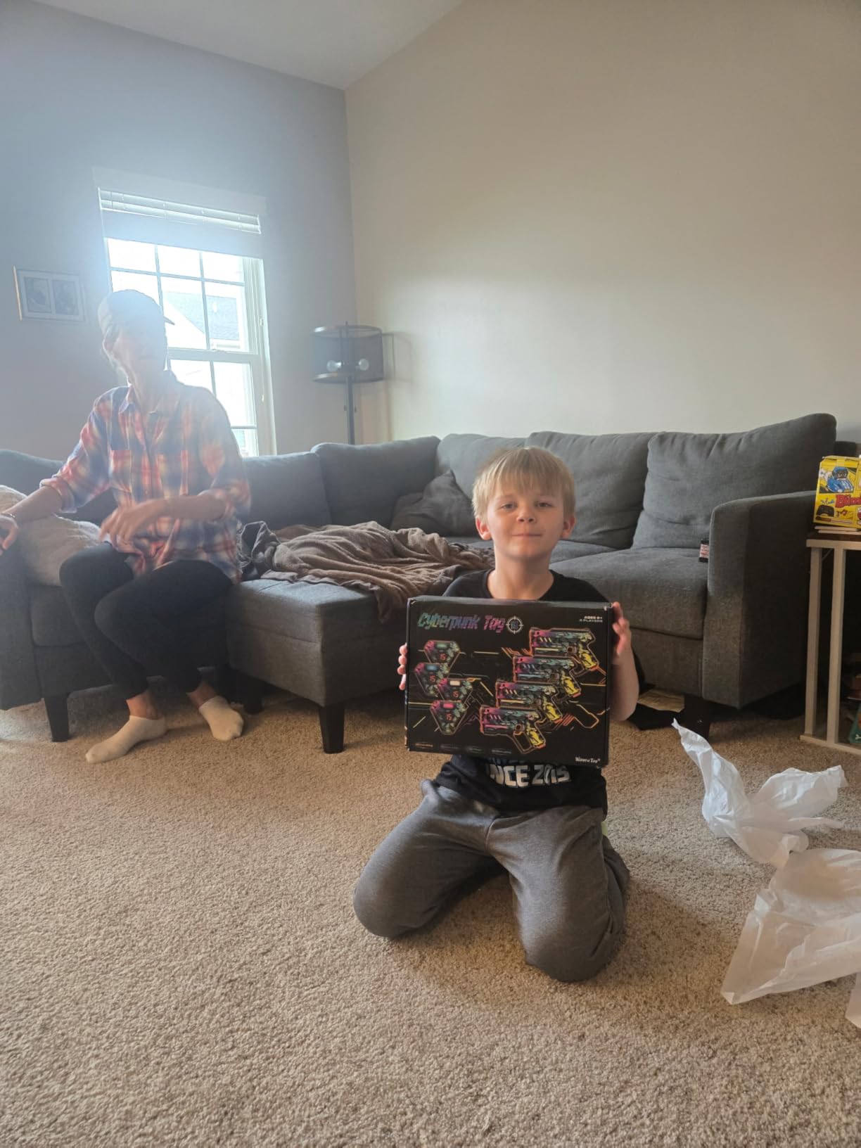 Laser Tag Set of 2, Lazer Tag Game for Kids Indoor & Outdoor Play, Gift Ideas for Kids Teens and Adults, Cool Toys for Teenage Ages 8 9 10 11 12+Year Old Boy & Girls - Customer Photo 1