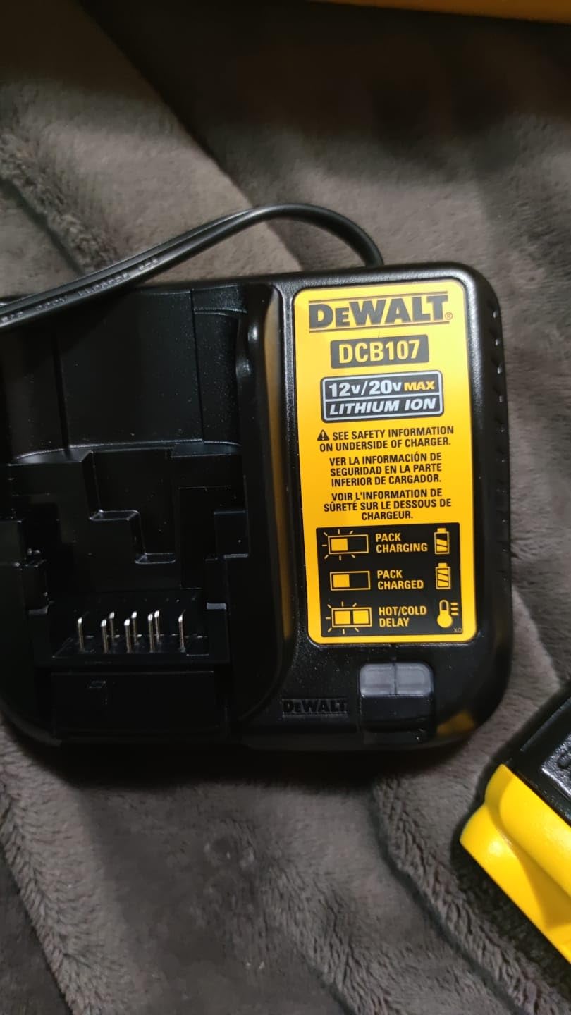 DEWALT 20V MAX Cordless Drill Driver Set, 1/2 Inch Electric Drill, 2 Speed, XR 2.0 Ah Battery and Charger Included (DCD777D1) Customer Review DEWALT 20V MAX Cordless Drill Driver Set, 1/2 Inch Electric Drill, 2 Speed, XR 2.0 Ah Battery and Charger Included (DCD777D1) - Customer Photo 3