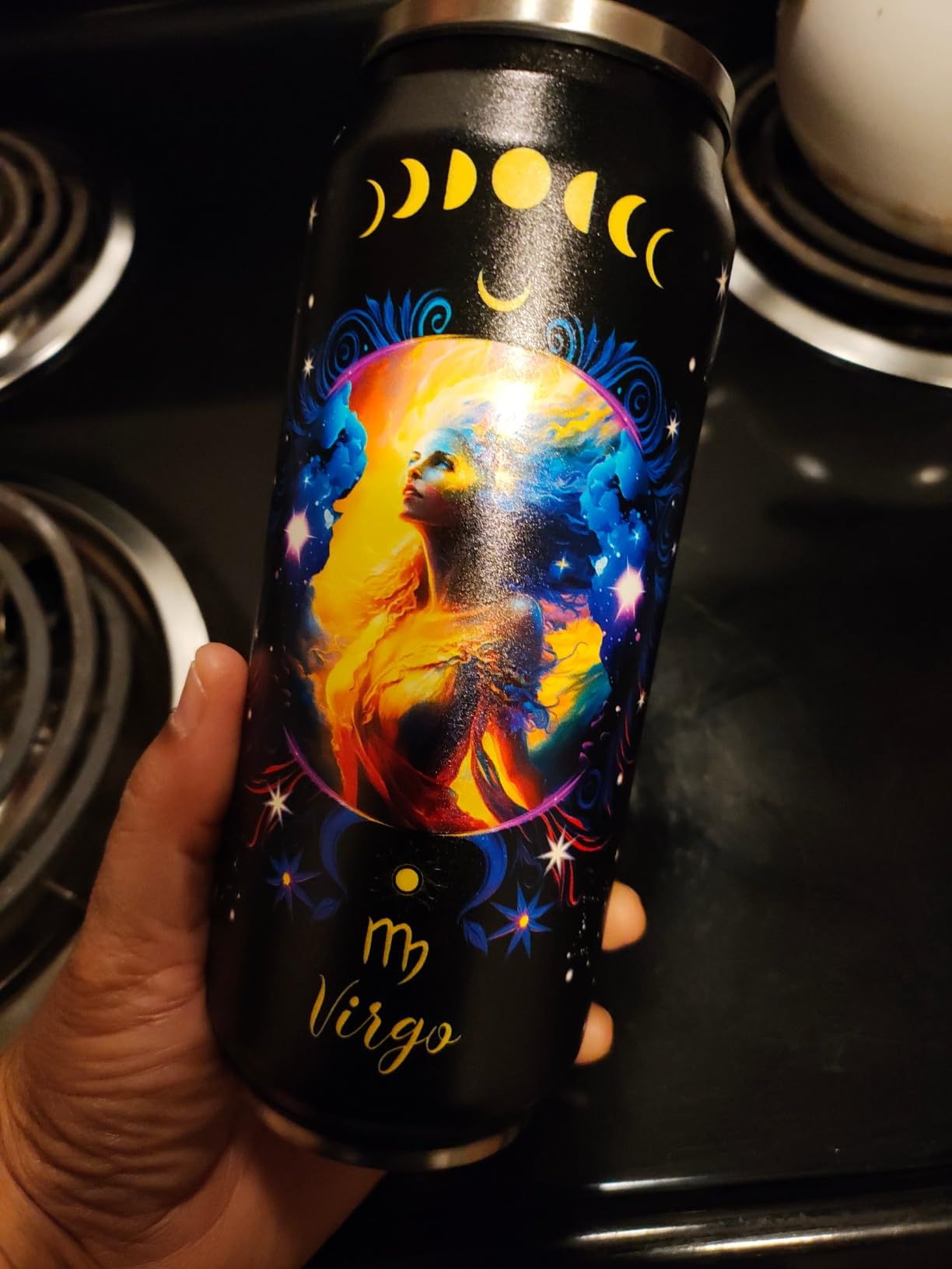 Scorpio Constellation Zodiac Stainless Steel Tumbler - 17 Oz With Straw Lid, Perfect for Men, Women, Astrology Fans, Birthday Gifts - Customer Photo 1