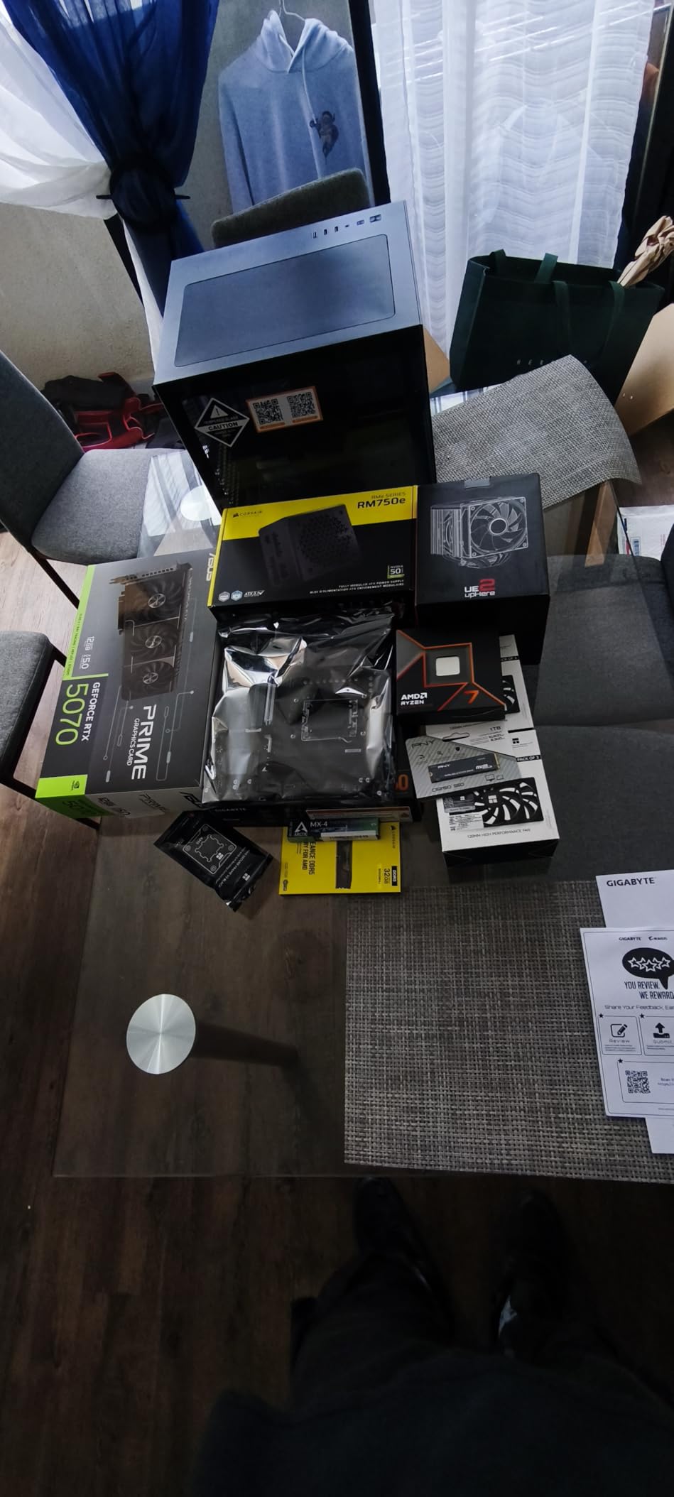 CORSAIR Vengeance DDR5 64GB (2x32GB) DDR5 6000MHz CL30 AMD Expo Intel XMP iCUE Compatible Computer Memory – Gray (CMK64GX5M2B6000Z30) Customer Review CORSAIR Vengeance DDR5 64GB (2x32GB) DDR5 6000MHz CL30 AMD Expo Intel XMP iCUE Compatible Computer Memory – Gray (CMK64GX5M2B6000Z30) - Customer Photo 1