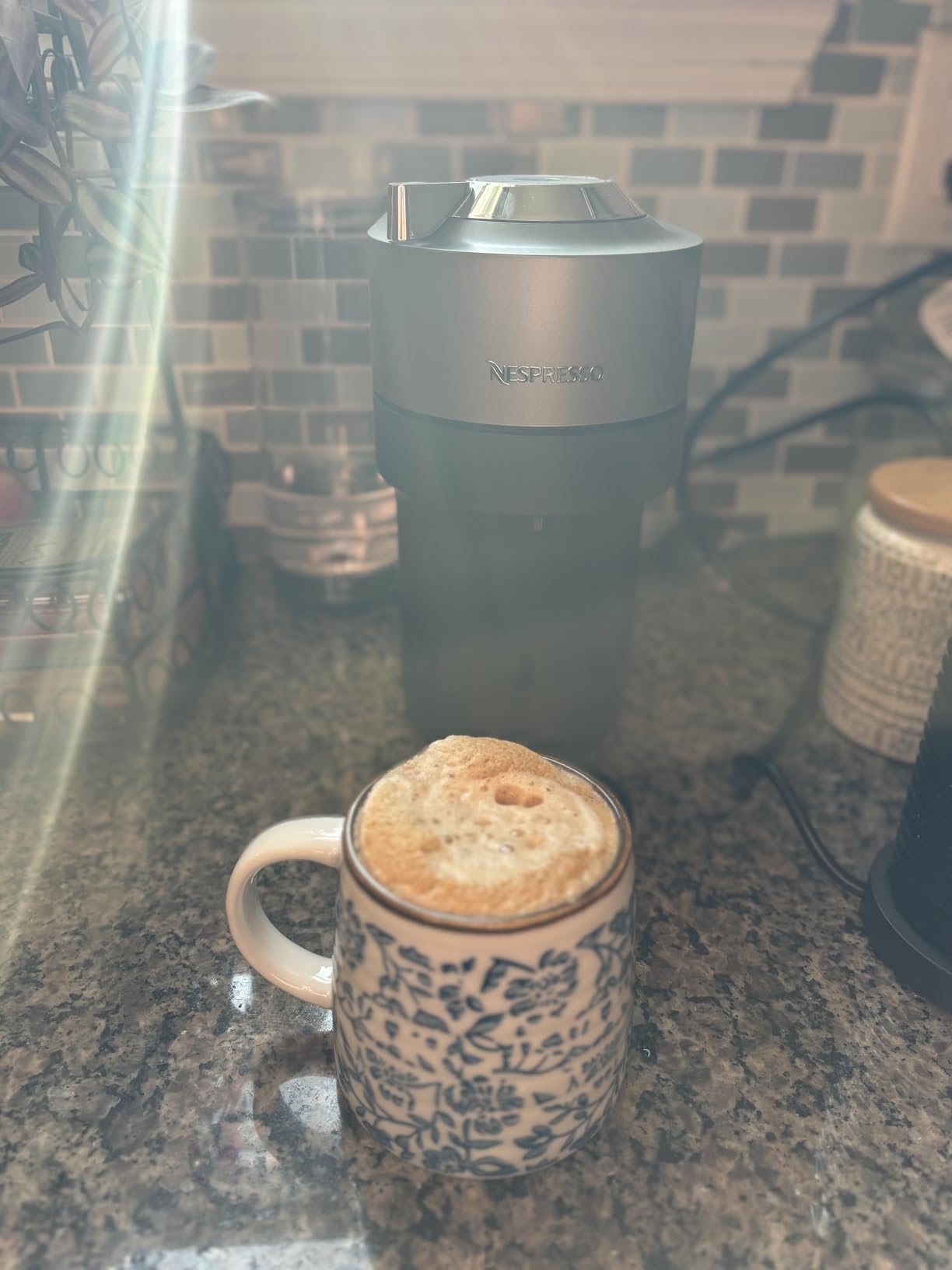 Nespresso Vertuo Pop+ Deluxe Coffee and Espresso Maker by Breville, Titan - Customer Photo 4