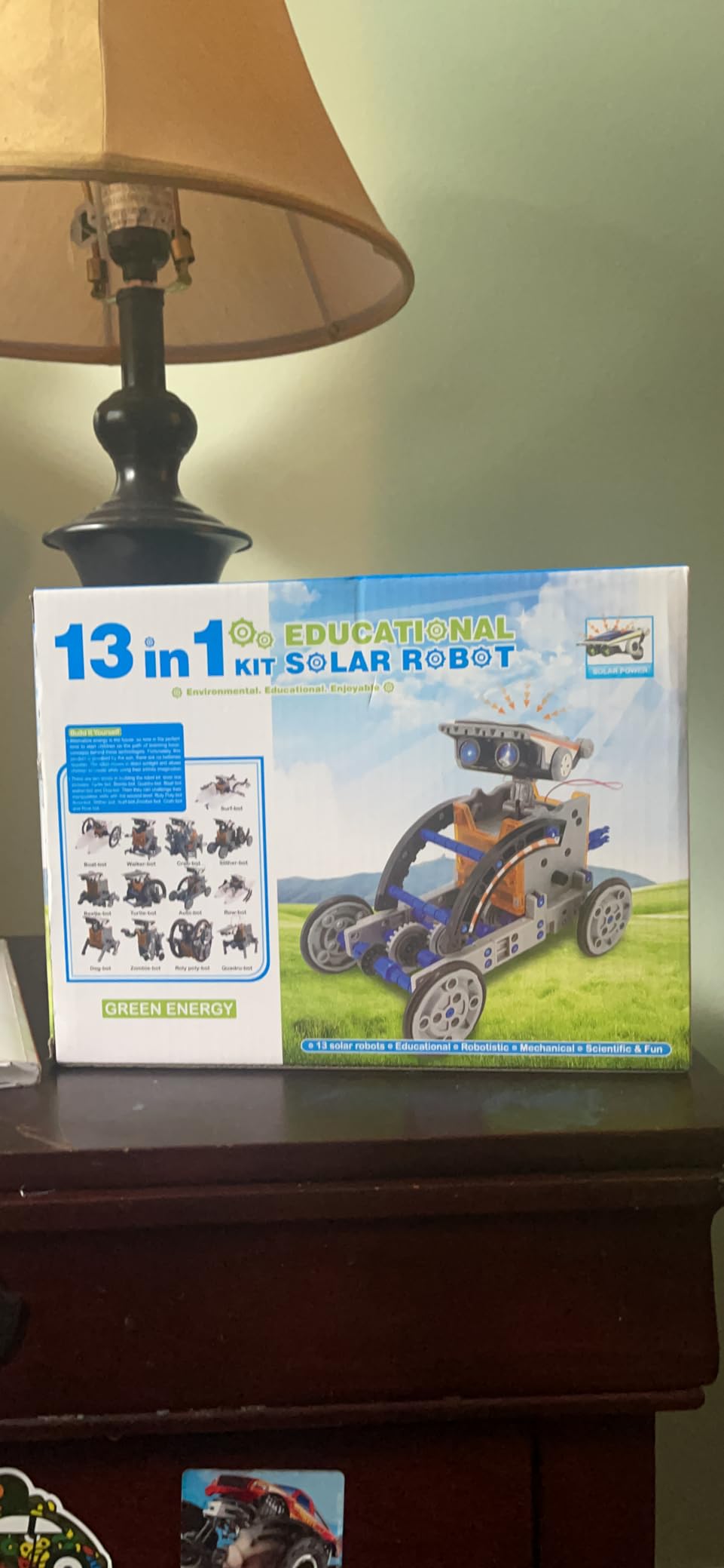 STEM 13-in-1 Education Solar Power Robots Toys for Boys Age 8+ , Educational Toy DIY Science Kits for Kids, Building Experiment Robotics Set Birthday Gifts for 8+ years old boys and girls - Customer Photo 2
