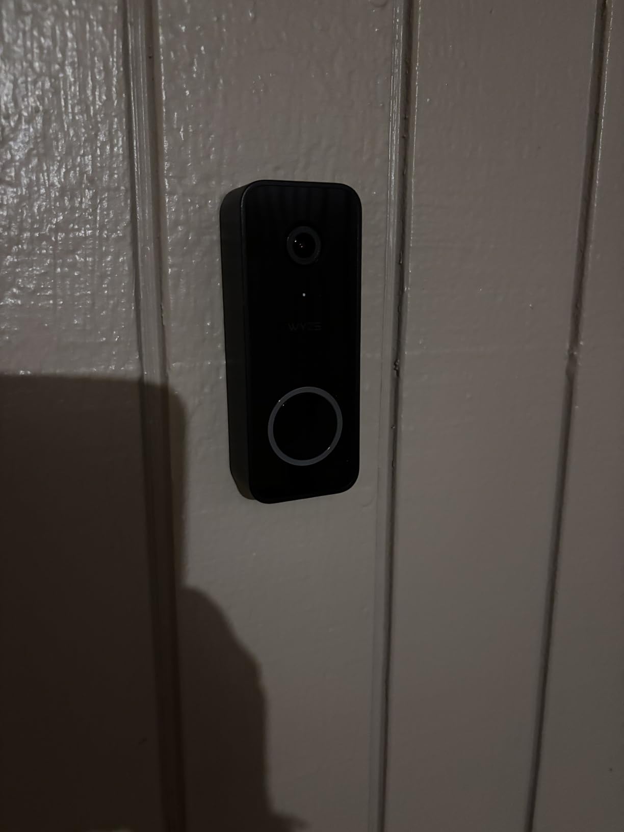 WYZE Wired Doorbell Camera v2(existing doorbell Wiring Required), 2K Security Video Doorbell, Color Night Vision, 2-Way Audio, Package Monitor, Works with Alexa & Google Assistant. Free Expert Setup Customer Review WYZE Wired Doorbell Camera v2(existing doorbell Wiring Required), 2K Security Video Doorbell, Color Night Vision, 2-Way Audio, Package Monitor, Works with Alexa & Google Assistant. Free Expert Setup - Customer Photo 1