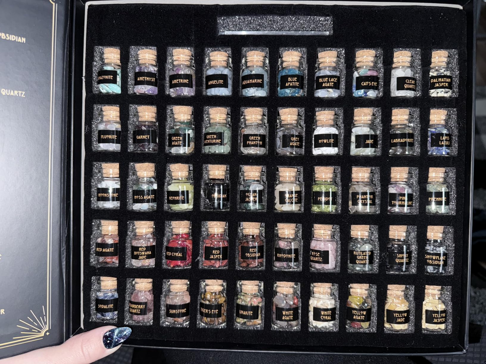 Wyspell Pisces Crystal Set - 6 Raw Pisces Crystals and Healing Stones - Pisces Gifts for Women - Birthday Gifts for Women - Astrology Gifts for Women - Zodiac Crystal Set - Healing Gifts - Customer Photo 3