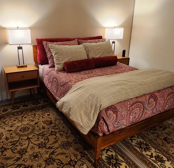 25.5'' Nightstand Table Lamps for Bedrooms Set of 2, Bedside Lamp with USB C+A, 3 Colors Changeable Living Room Lamps for End Tables, Modern Night Stand Lamps for Bed Side Guest Room Office Reading Customer Review 25.5'' Nightstand Table Lamps for Bedrooms Set of 2, Bedside Lamp with USB C+A, 3 Colors Changeable Living Room Lamps for End Tables, Modern Night Stand Lamps for Bed Side Guest Room Office Reading - Customer Photo 1