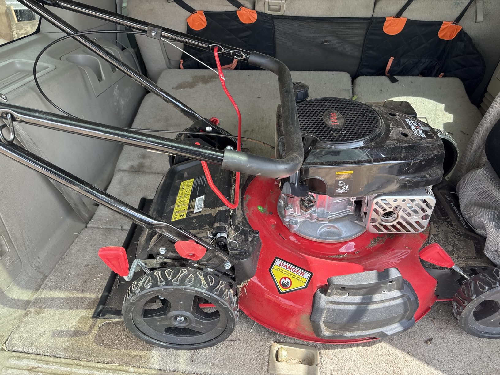PowerSmart Gas Lawn Mower 21-Inch 144cc OHV Engine 2-in-1 Push Mower with Bagging Customer Review PowerSmart Gas Lawn Mower 21-Inch 144cc OHV Engine 2-in-1 Push Mower with Bagging - Customer Photo 1