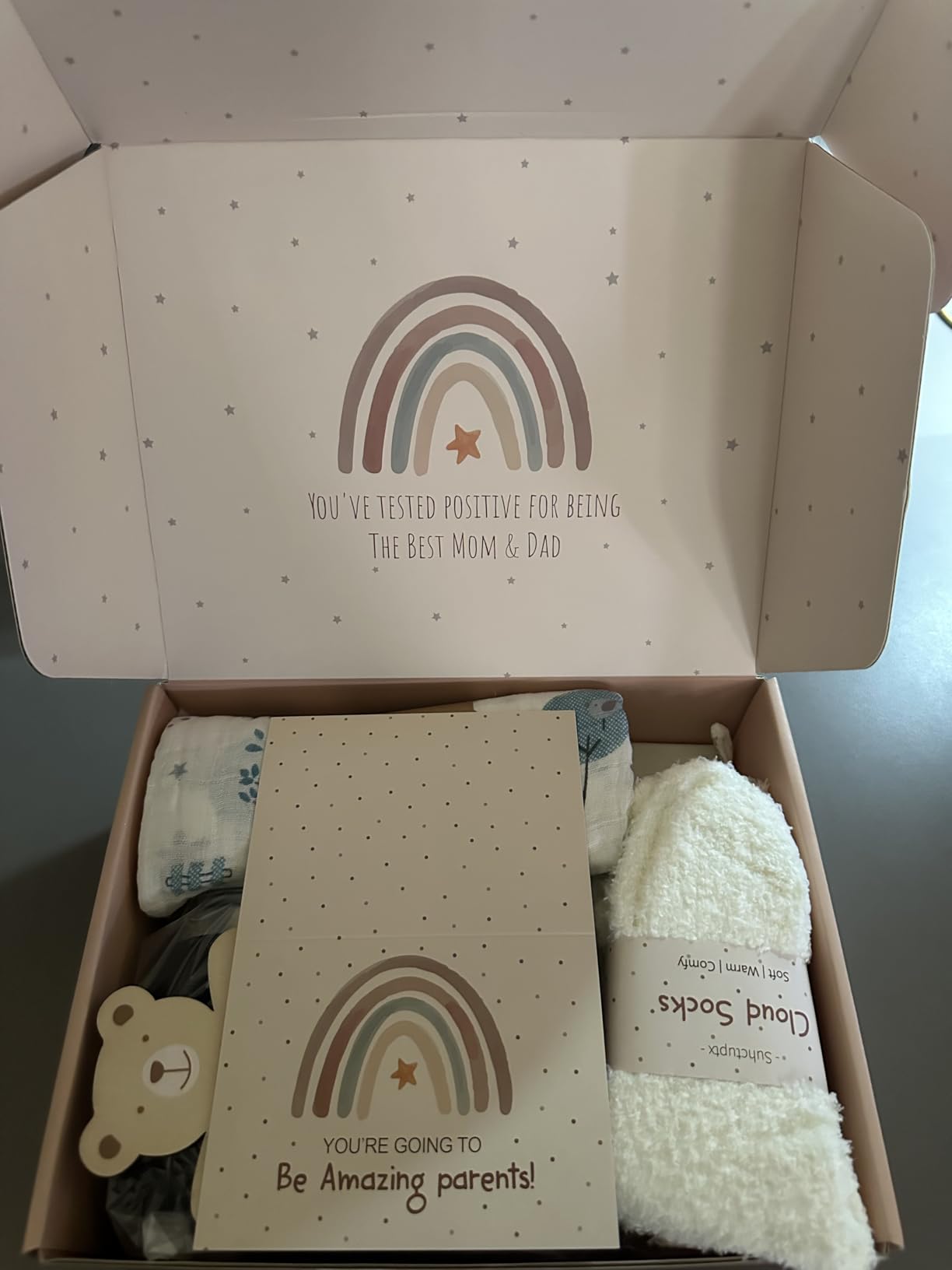 New Mom Gifts for Women, Top Pregnancy Gifts for New Parents Gender Reveal Gifts with Mom and Dad Tumbler Set for First Time Moms, Expecting Parents to Be, Gender Reveal, Baby Shower… - Customer Photo 4