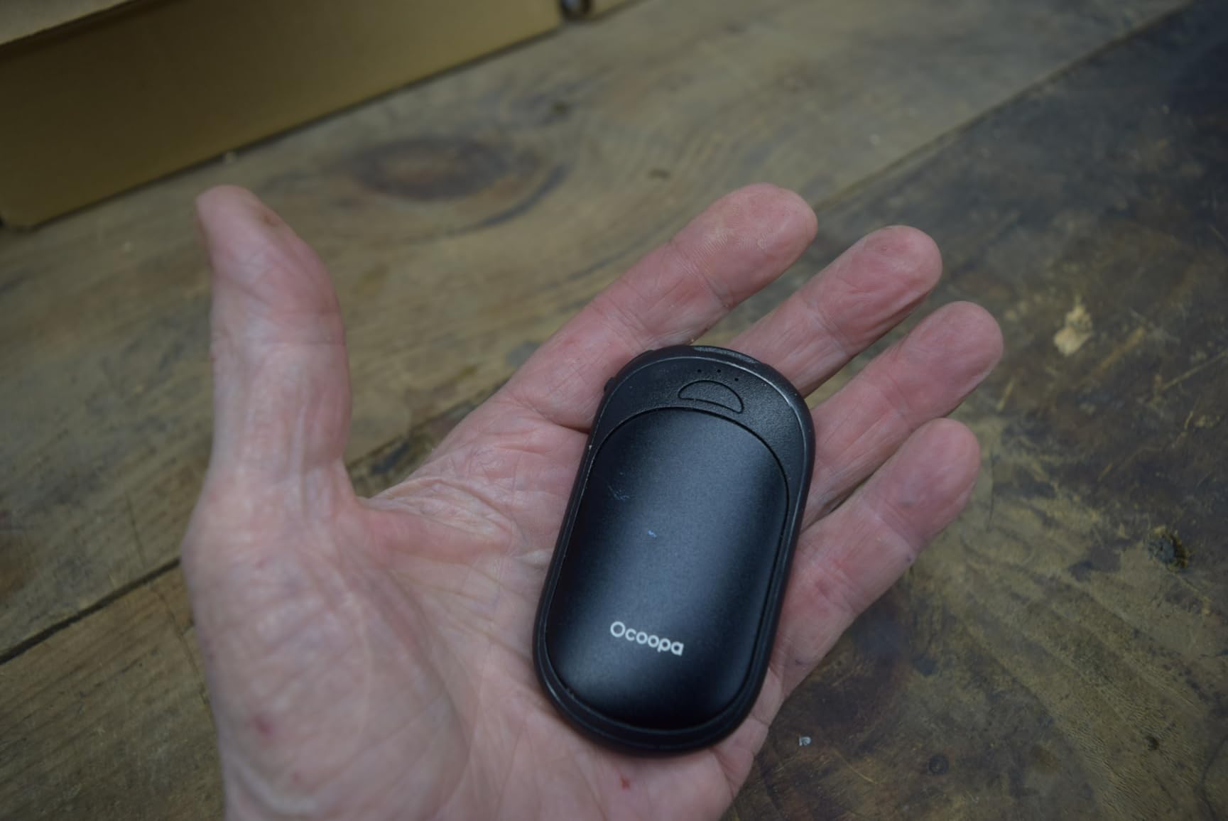 OCOOPA Magnetic Hand Warmers Rechargeable 2 Pack, Electric Handwarmers, Smart Heating UL Certified, 3-Settings,Portable Heater, Ultra Slim Pocket, Hunting Essentials, Gifts for Christmas Men, UT3 Lite - Customer Photo 3