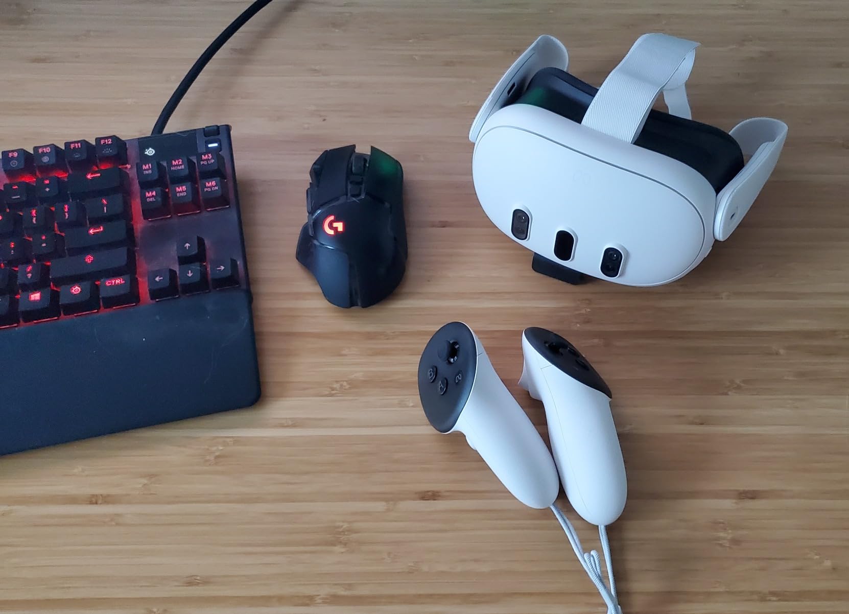 Meta Quest 3 512GB | VR Headset — Thirty Percent Sharper Resolution — 2X Graphical Processing Power — Virtual Reality Without Wires — Access to 40+ Games with a 3-Month Trial of Meta Horizon+ Included - Customer Photo 1