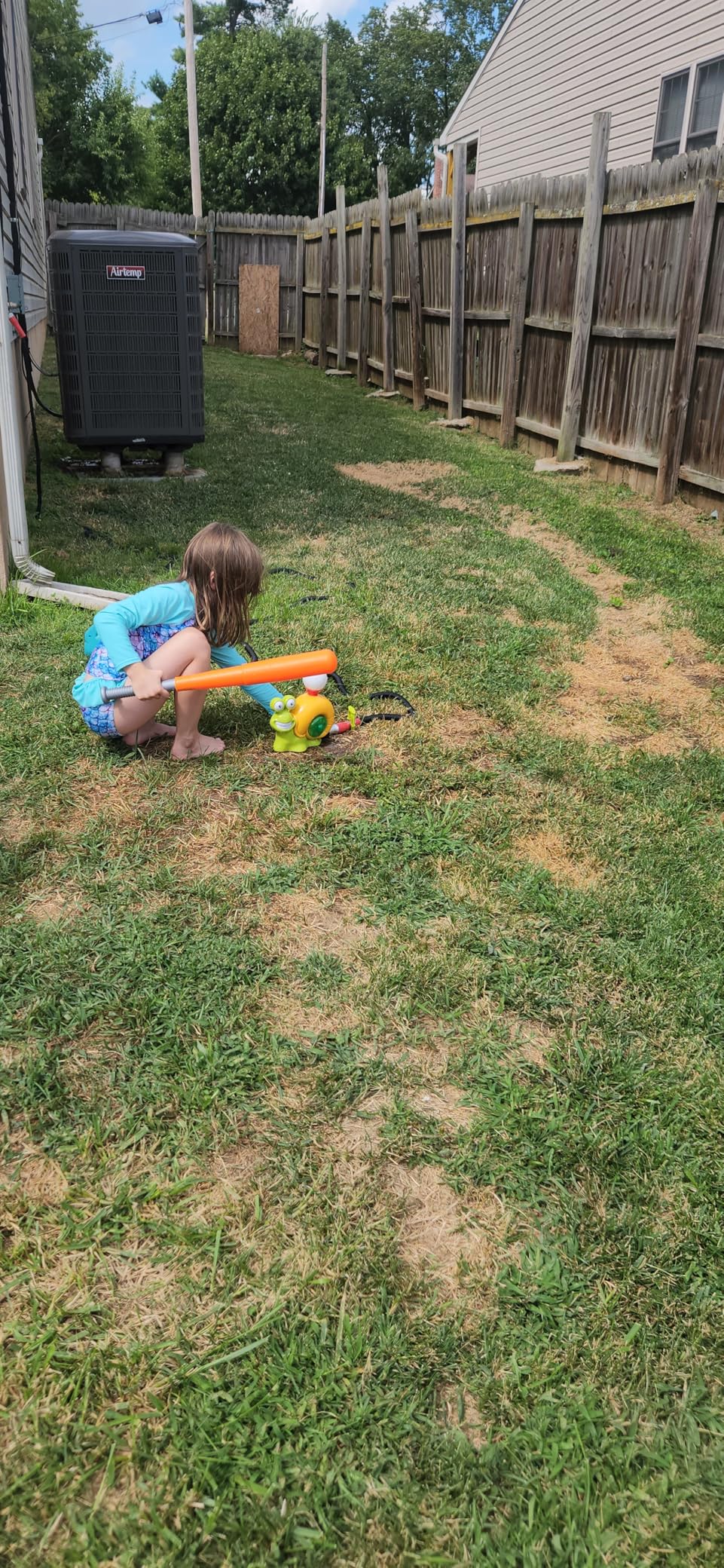 Water Rocket Sprinkler for Kids, Outdoor Sprinkler Rocket Launcher Toy for Backyard, Summer Water Toys for Kids Ages 3-12, Fun Water Powered Rocket Toy (Yellow-4) - Customer Photo 2