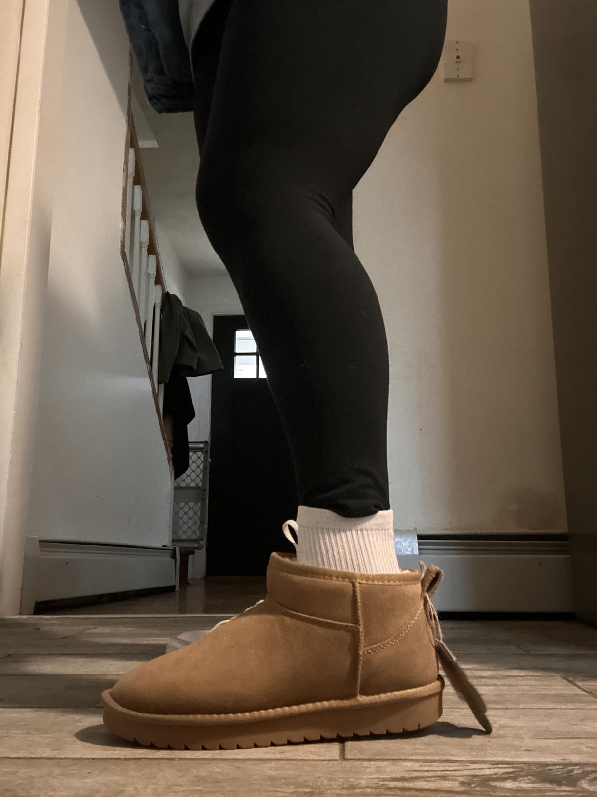 Project Cloud 100% Genuine Leather Ankle Boots for Women - Water Resistant with Memory Foam Insole Winter Boots for Women - Trending Shoes & Comfortable Women's Ankle Boots (Hippy) - Customer Photo 3