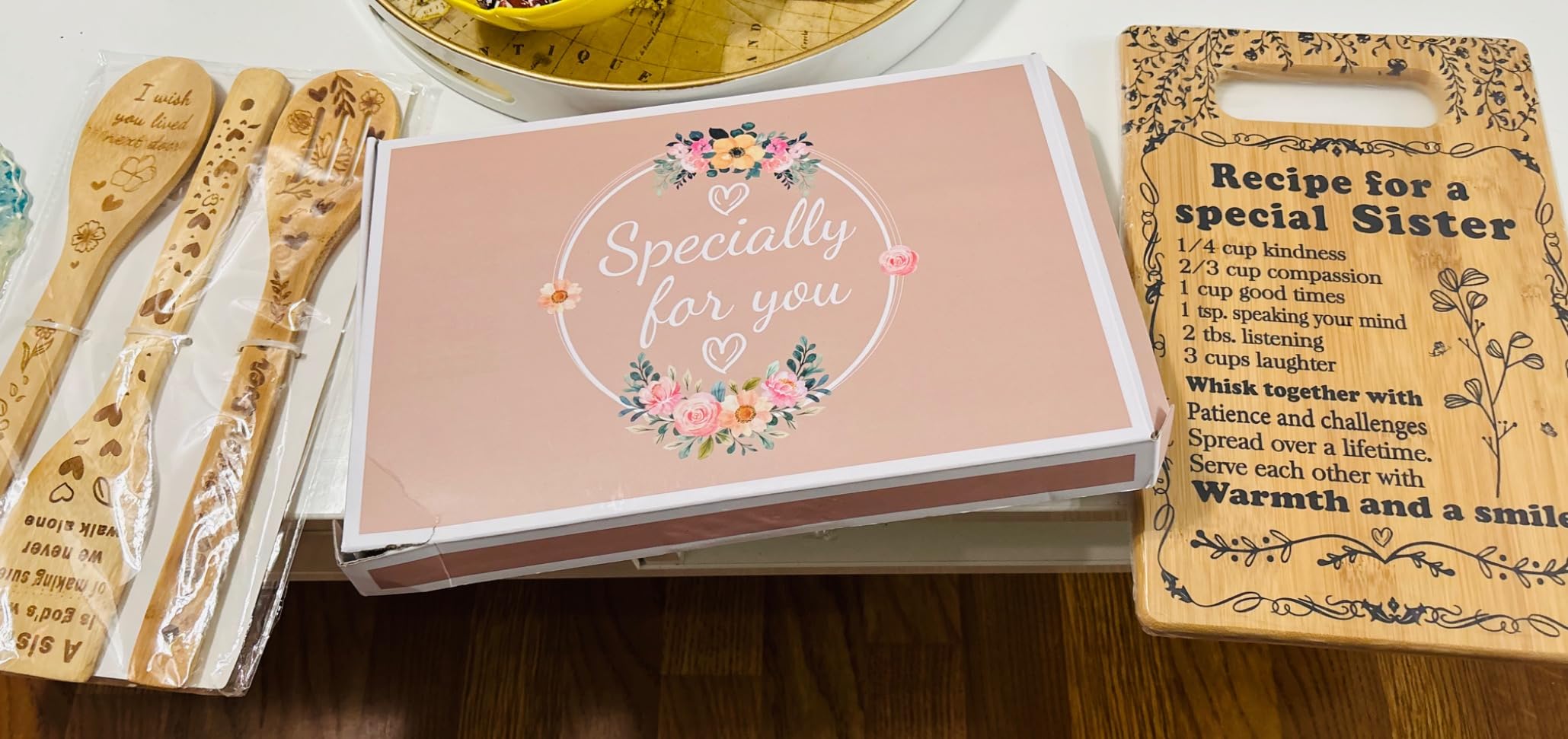 Great Gifts for Mother in law Mother of the Bride Groom Gifts from Daughter Son in Law Best Mother in Law Birthday Christmas Wedding Gift to My Mother in law Cutting Boards Set - Customer Photo 1