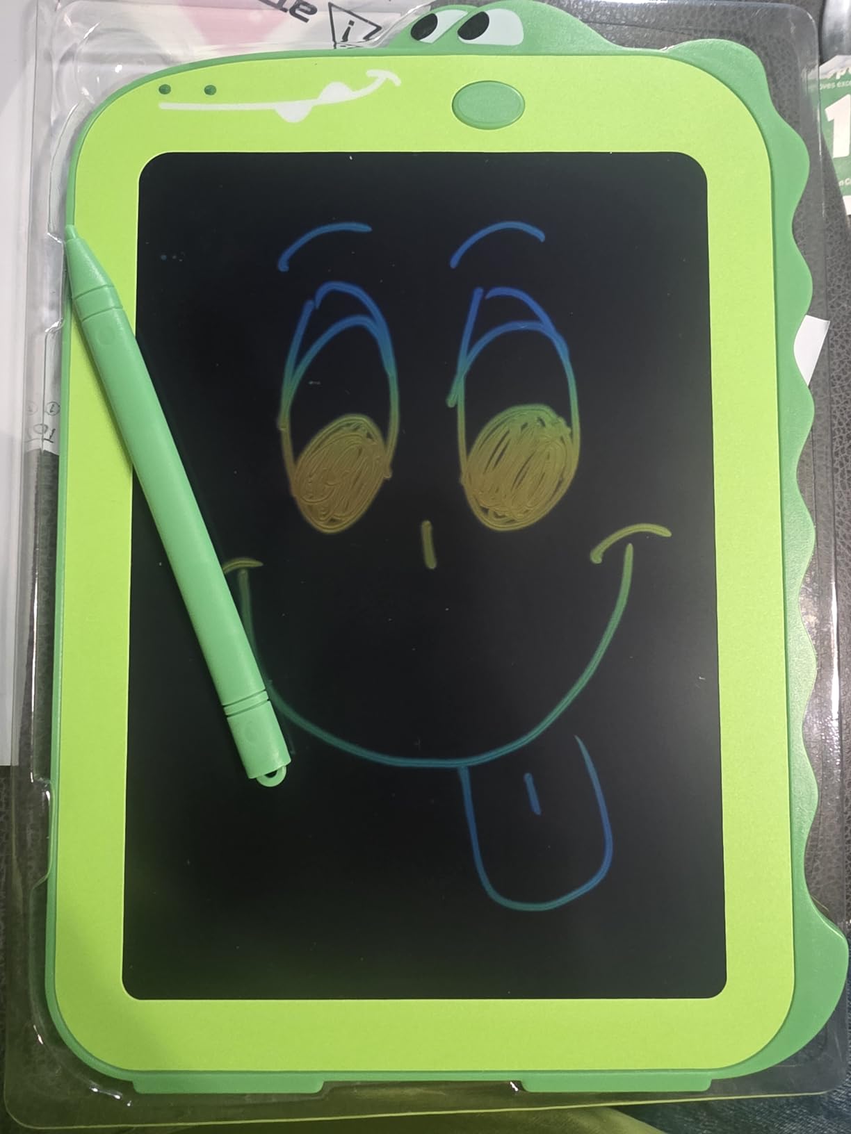 LCD Writing Tablet for Kids, Colorful Toddlers Toys Drawing Board, Educational Kid Toys, Doodle Pad Dinosaur Toys for 3 4 5 6 7 8 Year Old Boys Girls Birthday Party Christmas Gifts,8.5inch - Customer Photo 1