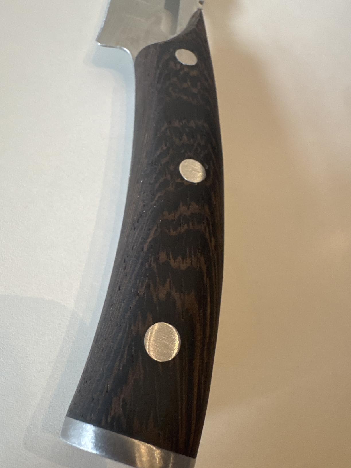 SYOKAMI Multifunction Carving Knife, 12 Inch High-Carbon Japanese Style Brisket Knife with Wood Handle, Damascus Pattern Full Tang Design, Razor Sharp Slicing Knife for Meat Cutting with Gift Box - Customer Photo 1