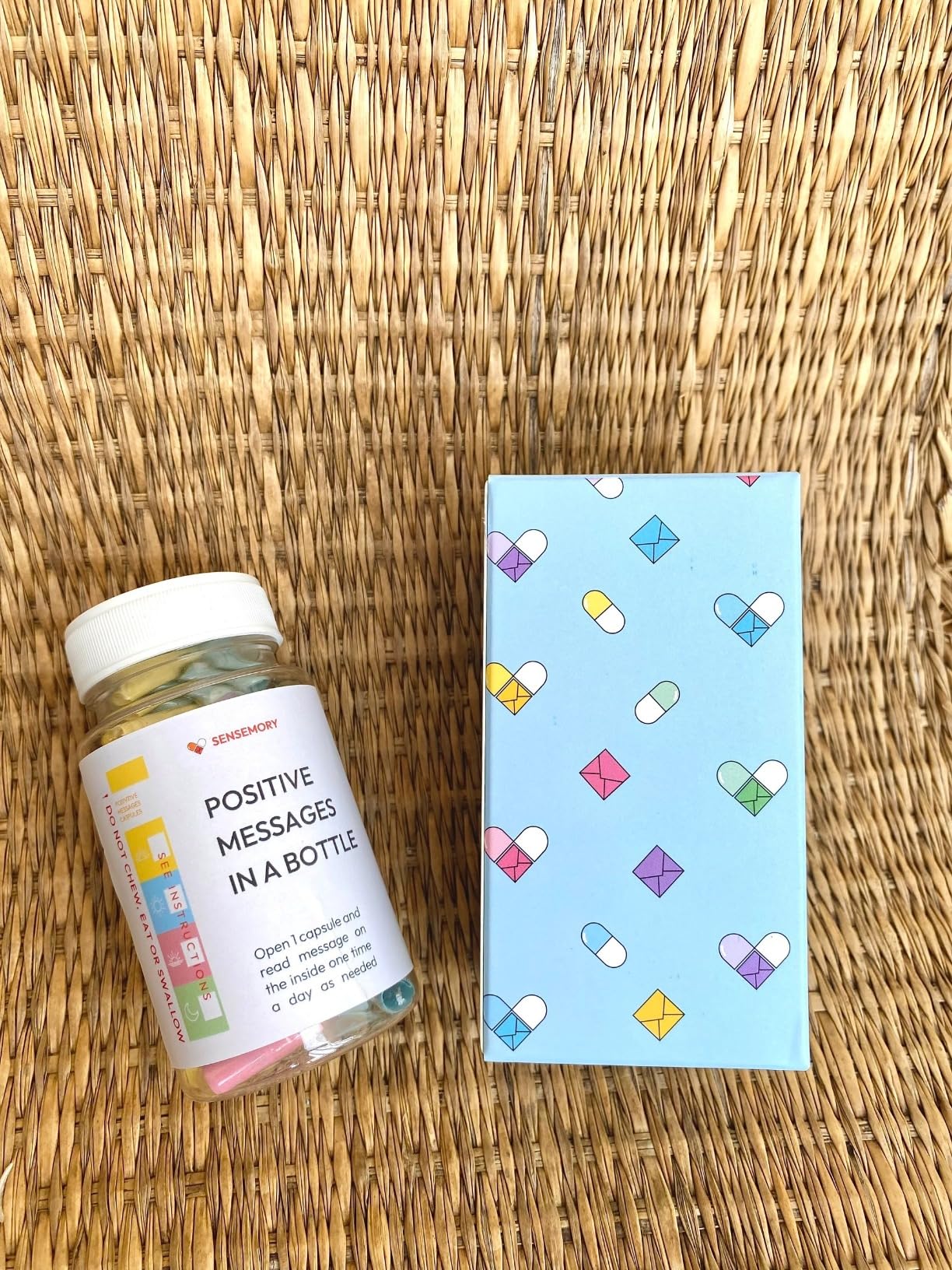 60 Pcs Positive Affirmation Cards Jar, Funny Emotional Support Gift for Teen Girls, Gifts for People with Depression, Motivational Encouragement Inpirational Gifts for Women - Customer Photo 1