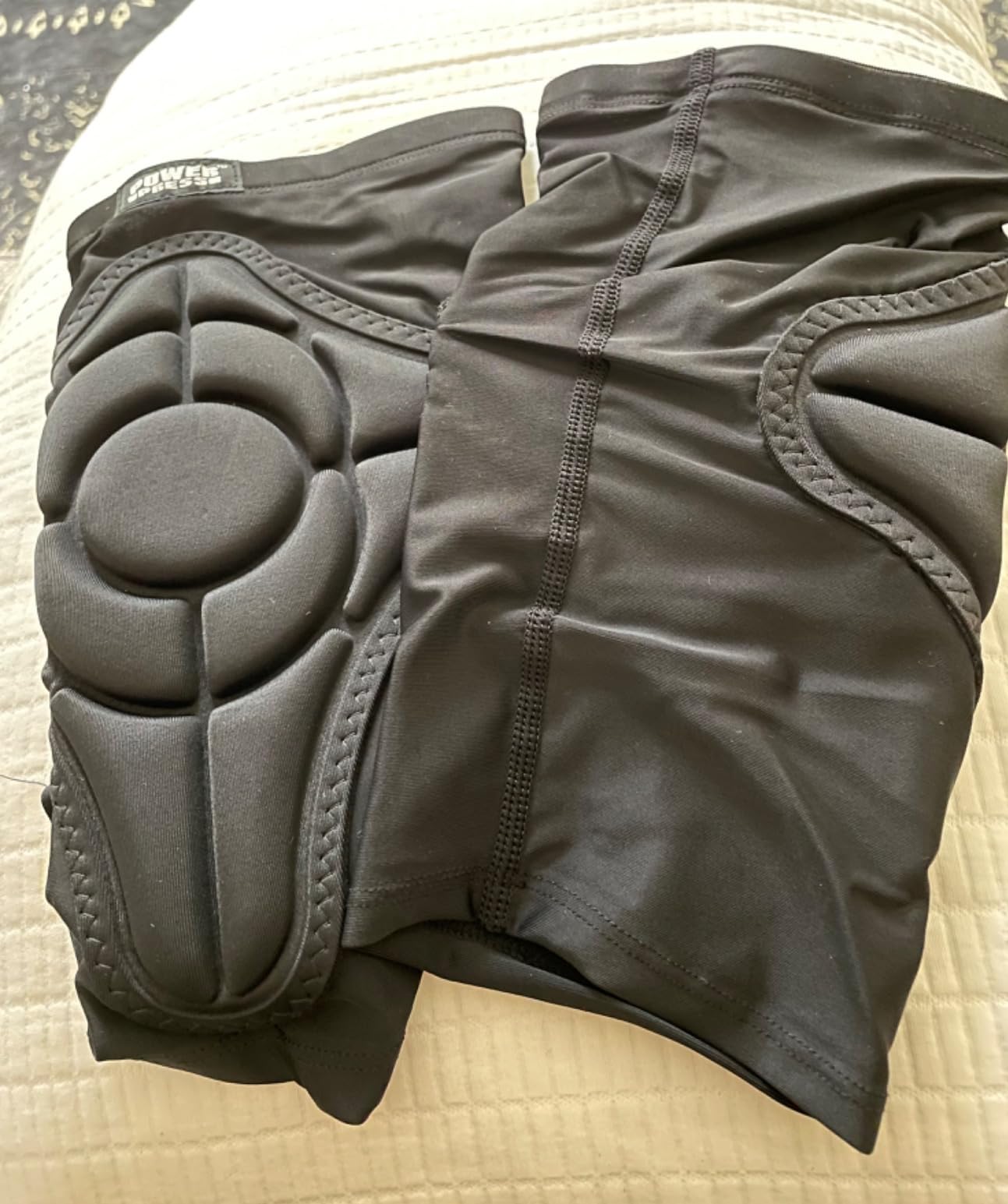 PowerPress EVA Foam Kneepads - Work Knee Pad for Men or Women with Silicone Grip - Pads for Knees for Basketball, Dance or Volleyball - Foam Comfort Knee Sleeve for Adults - Customer Photo 1