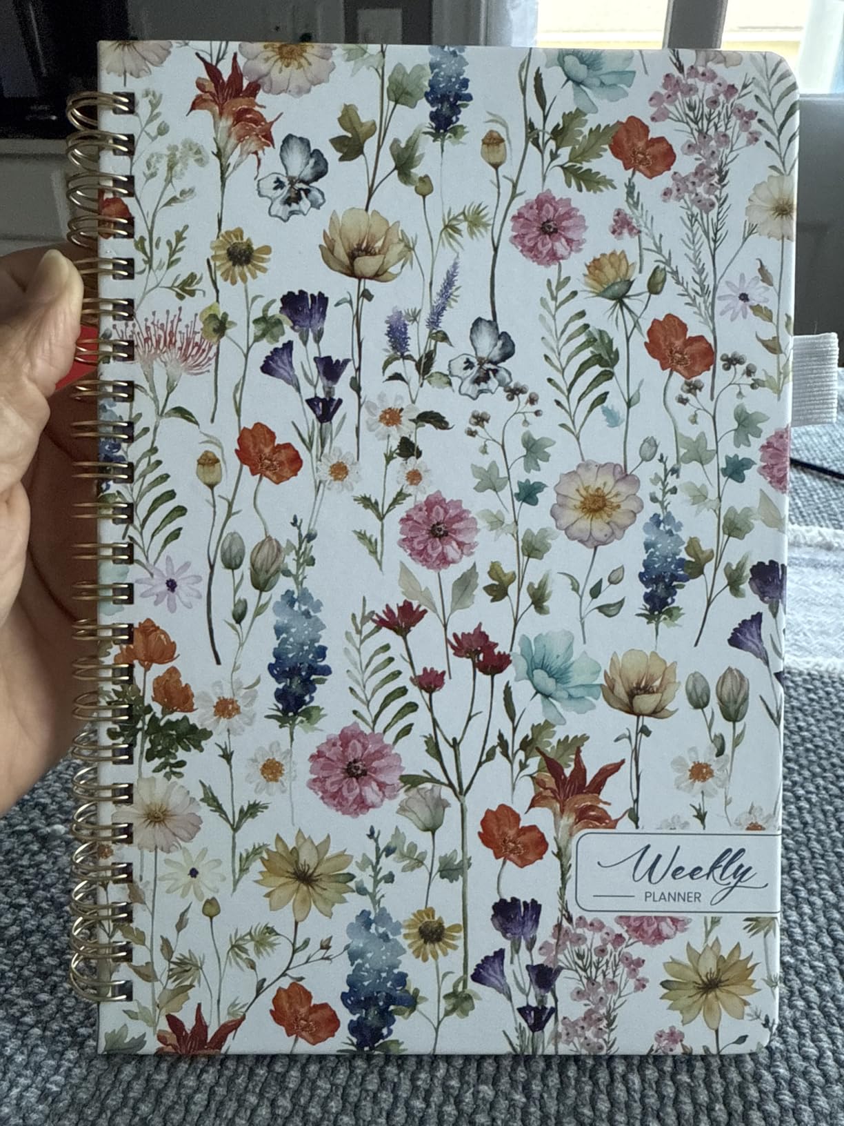 Undated Weekly Planner, Weekly To Do List Notebook with Goal & Habit Tracker Organizer, A5 Weekly Planner Notebook with Spiral Binding, 6.1