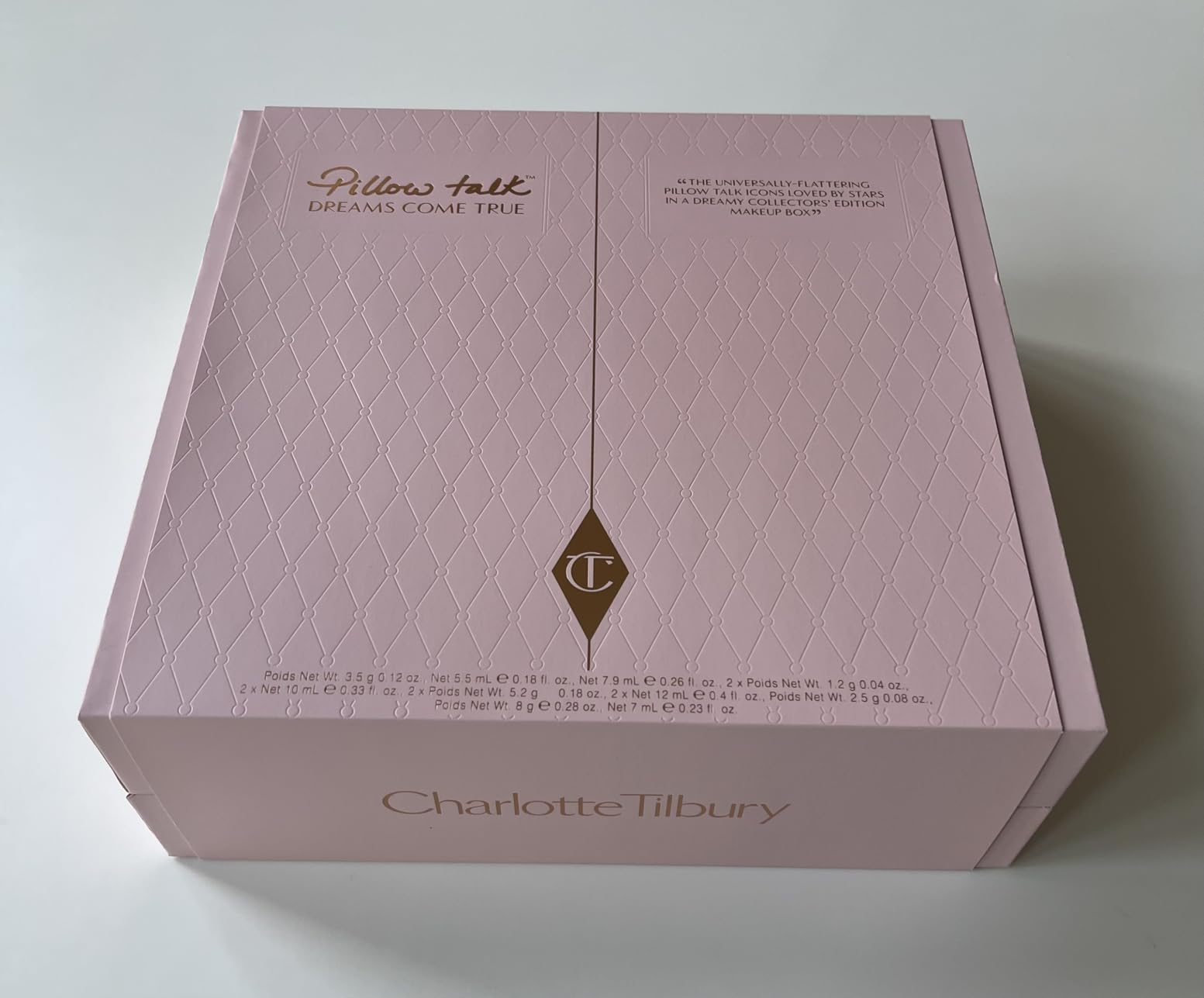 Charlotte Tilbury Pillow Talk Dreams Come True Makeup Kit - Limited Edition 15-Piece Beauty Gift Set with Lip, Eye & Cheek Makeup Essentials in Iconic Nude-Pink Shades (15 Count) Customer Review Charlotte Tilbury Pillow Talk Dreams Come True Makeup Kit - Limited Edition 15-Piece Beauty Gift Set with Lip, Eye & Cheek Makeup Essentials in Iconic Nude-Pink Shades (15 Count) - Customer Photo 1