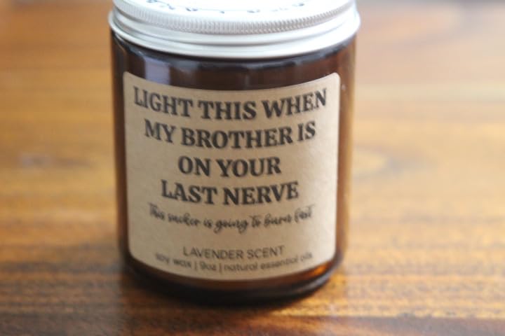 GSPY Scented Candle, Sister in Law Gifts - Birthday Gifts for Sister in Law, Brother - Funny Wedding, Bridal Shower, Christmas, Happy Birthday Present for SIL, Brothers Girlfriend, Future SIL, Bride - Customer Photo 2