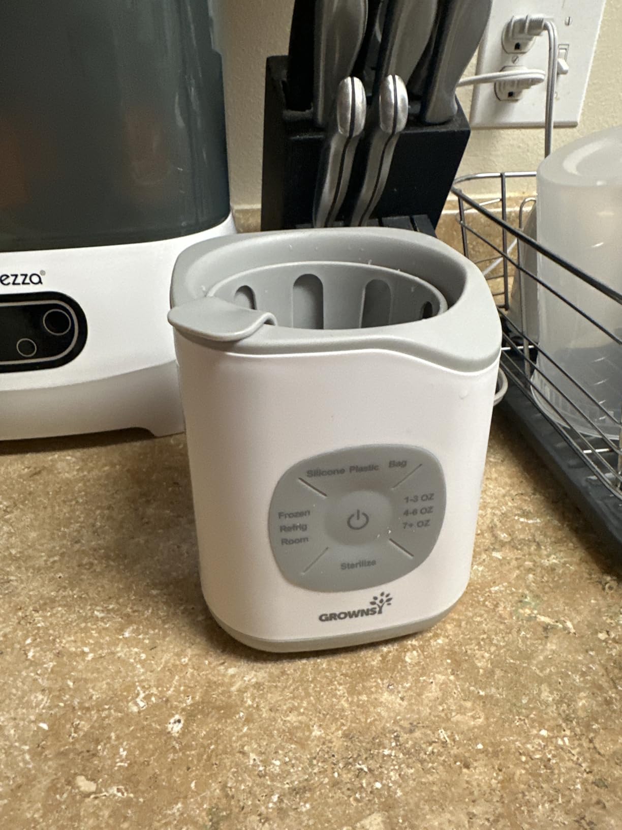 GROWNSY Bottle Warmer, Baby Bottle Warmer Fast for Breastmilk & Formula, Accurate Temperature Control, Milk Warmer for All Bottles with Thaw, Sterilizing, Keep Warm, Heat Food Customer Review GROWNSY Bottle Warmer, Baby Bottle Warmer Fast for Breastmilk & Formula, Accurate Temperature Control, Milk Warmer for All Bottles with Thaw, Sterilizing, Keep Warm, Heat Food - Customer Photo 4