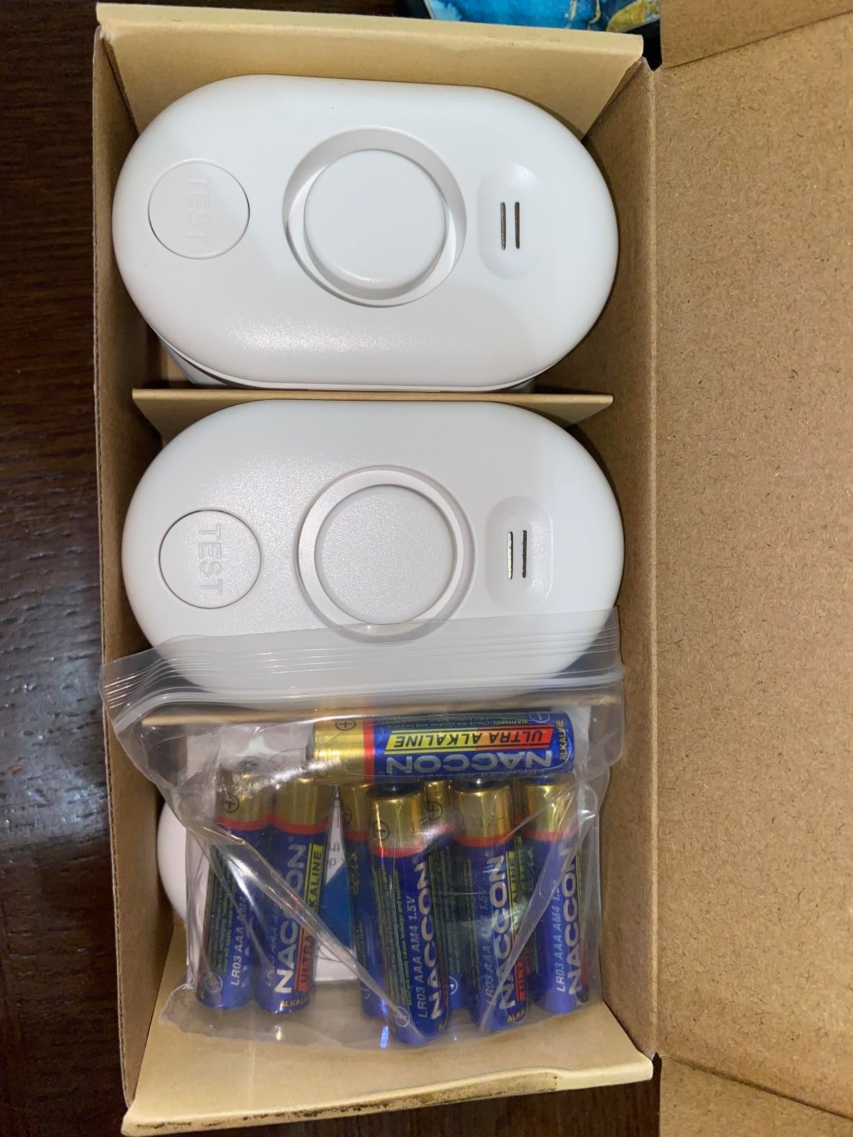 5 Pack Water Leak Detectors for Home, 100dB Water Sensor Alarm for Basement,Flood Leakage Detection Devices for Pipe/Drain/Sink/Faucet Drip Alert,Floor Flooding in Bathroom/Kitchen/Toilet/Laundry Room Customer Review 5 Pack Water Leak Detectors for Home, 100dB Water Sensor Alarm for Basement,Flood Leakage Detection Devices for Pipe/Drain/Sink/Faucet Drip Alert,Floor Flooding in Bathroom/Kitchen/Toilet/Laundry Room - Customer Photo 2
