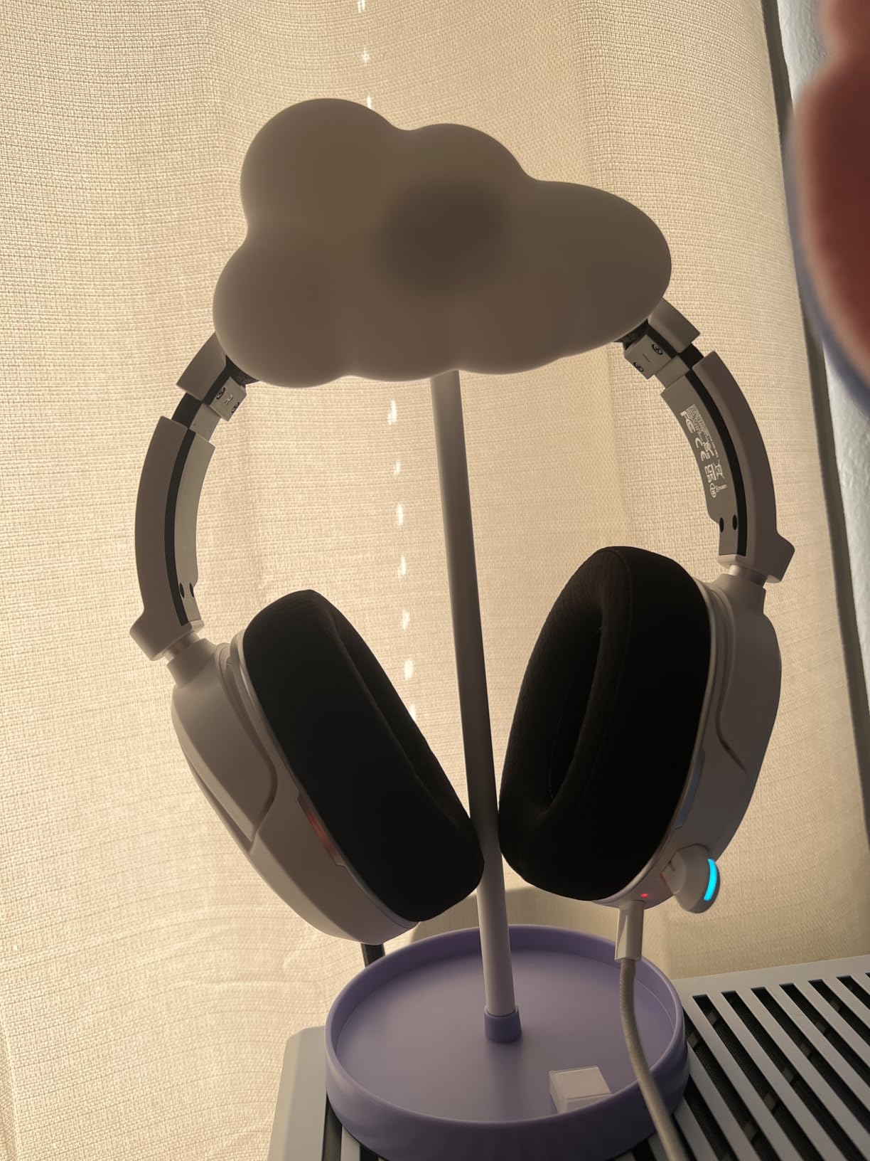 Wireless Gaming Headset, 7.1 Surround Sound, 2.4Ghz USB Gaming Headphones Bluetooth 5.4, 100-Hr Noise Canceling Mic RGB Light, Wireless Headset for PC PS5 PS4 Mac Switch, ONLY Wired Mode Suit for Xbox Customer Review Wireless Gaming Headset, 7.1 Surround Sound, 2.4Ghz USB Gaming Headphones Bluetooth 5.4, 100-Hr Noise Canceling Mic RGB Light, Wireless Headset for PC PS5 PS4 Mac Switch, ONLY Wired Mode Suit for Xbox - Customer Photo 3